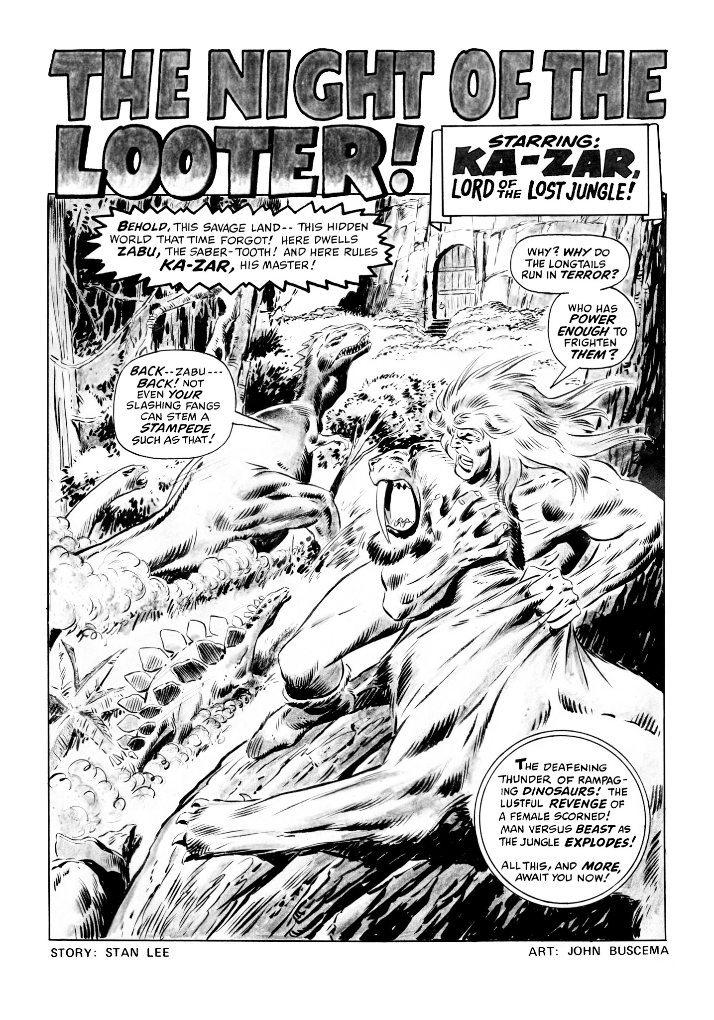 Read online Marvel Masterworks: Ka-Zar comic -  Issue # TPB 1 - 91