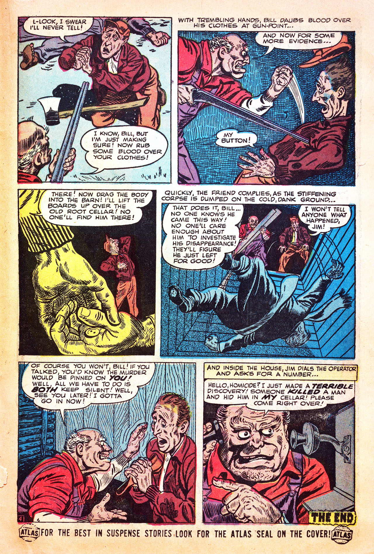 Read online Mystic (1951) comic -  Issue #21 - 25