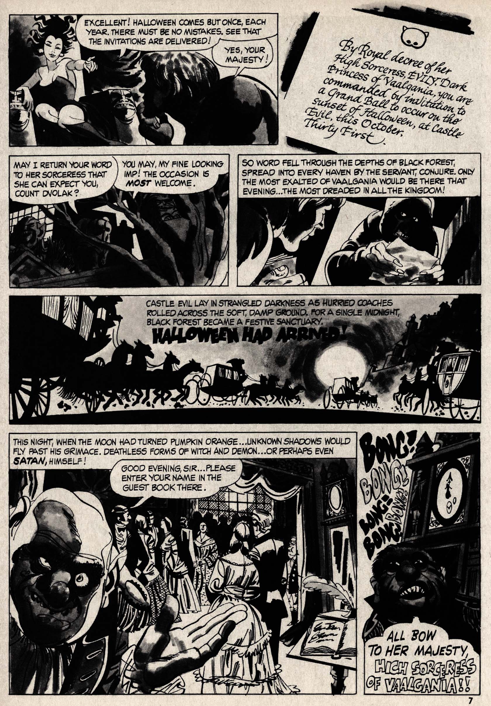 Read online Vampirella (1969) comic -  Issue #2 - 7