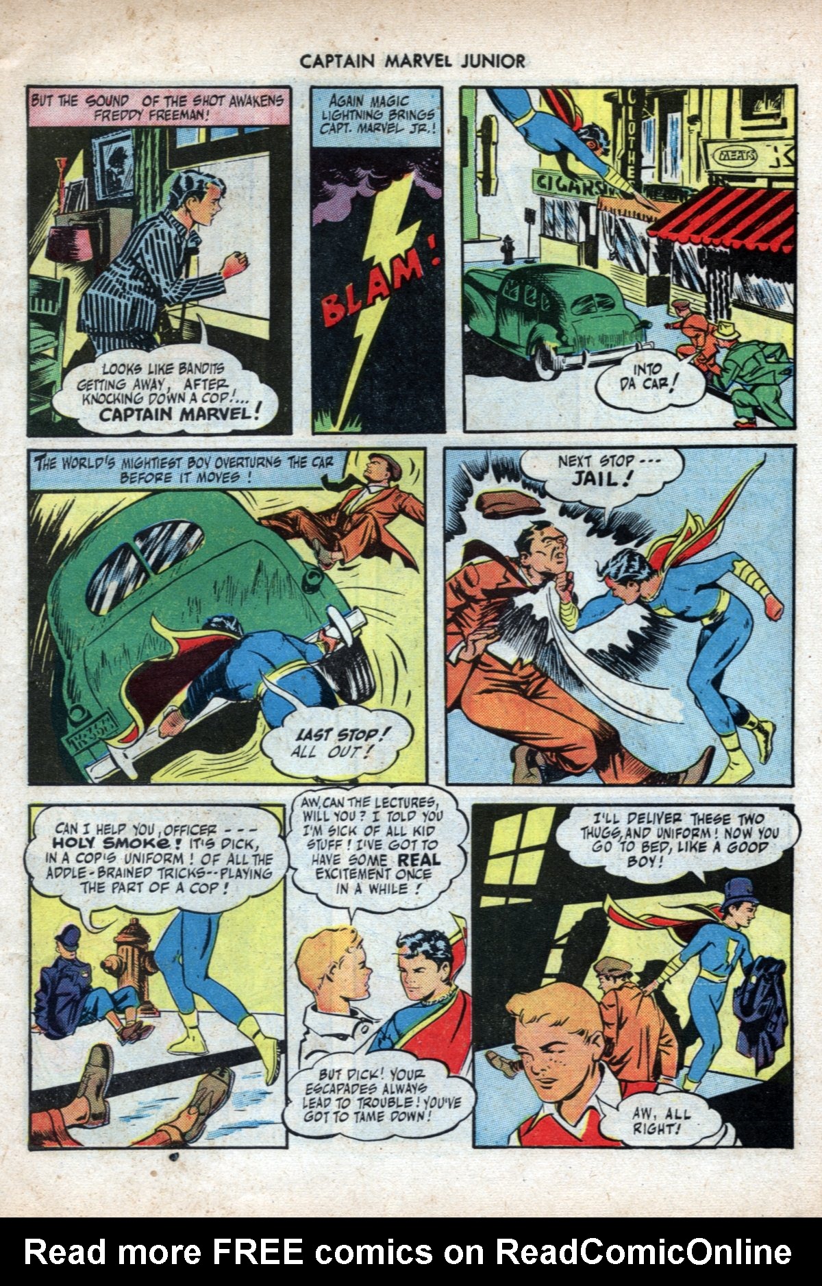 Read online Captain Marvel, Jr. comic -  Issue #40 - 9
