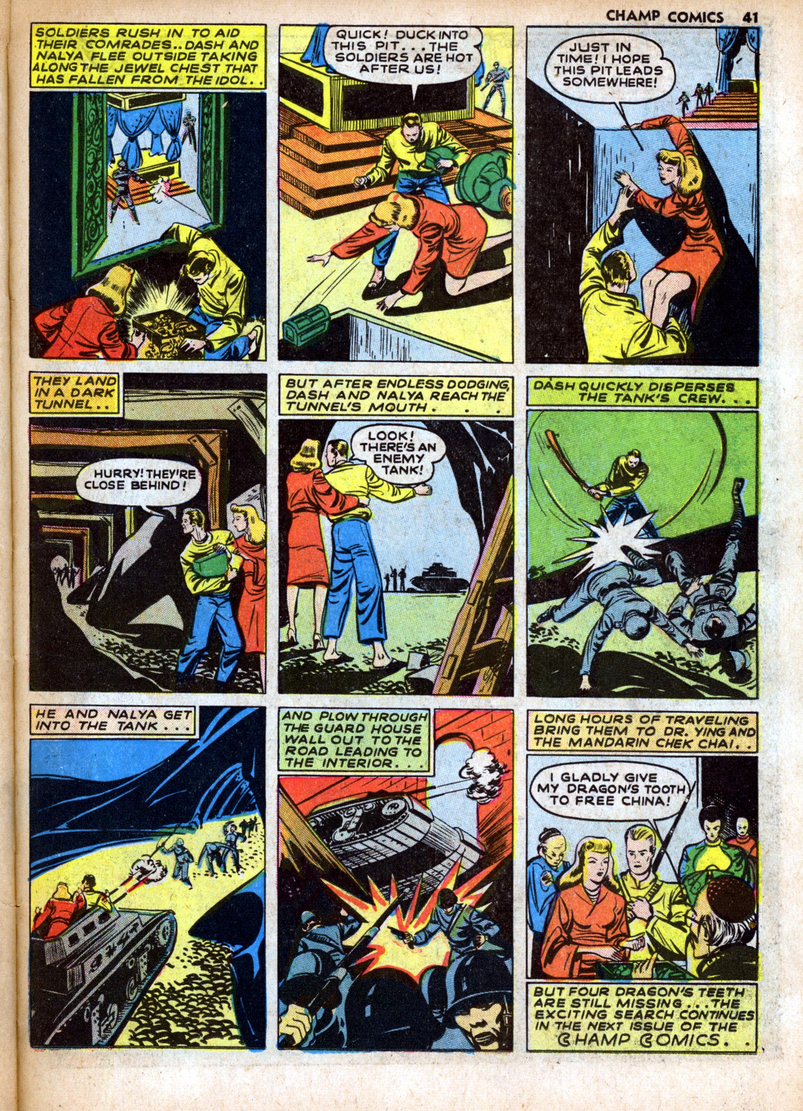 Read online Champ Comics comic -  Issue #15 - 43