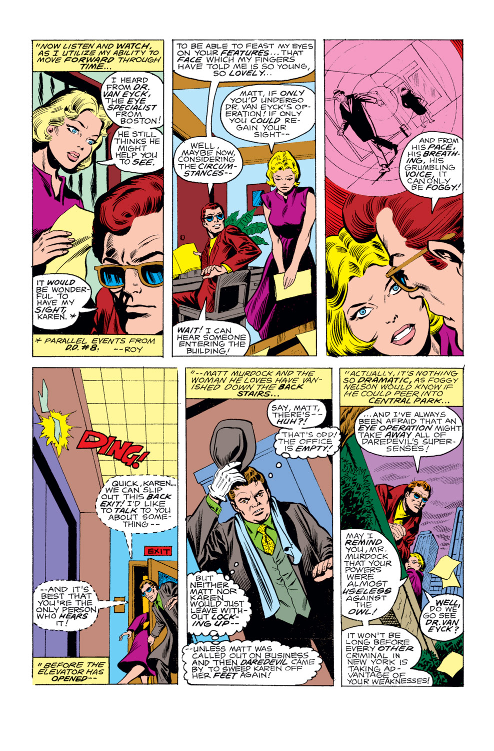 Read online What If? (1977) comic -  Issue #8 - The world knew that Daredevil is blind - 15