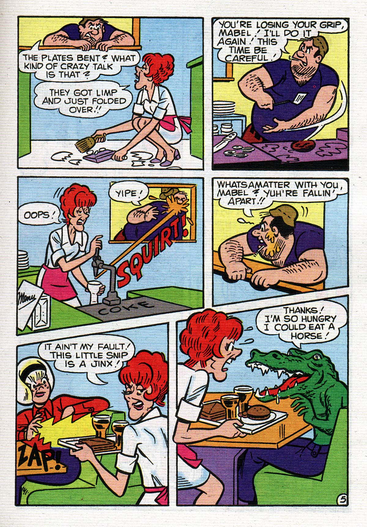 Read online Betty and Veronica Digest Magazine comic -  Issue #54 - 168