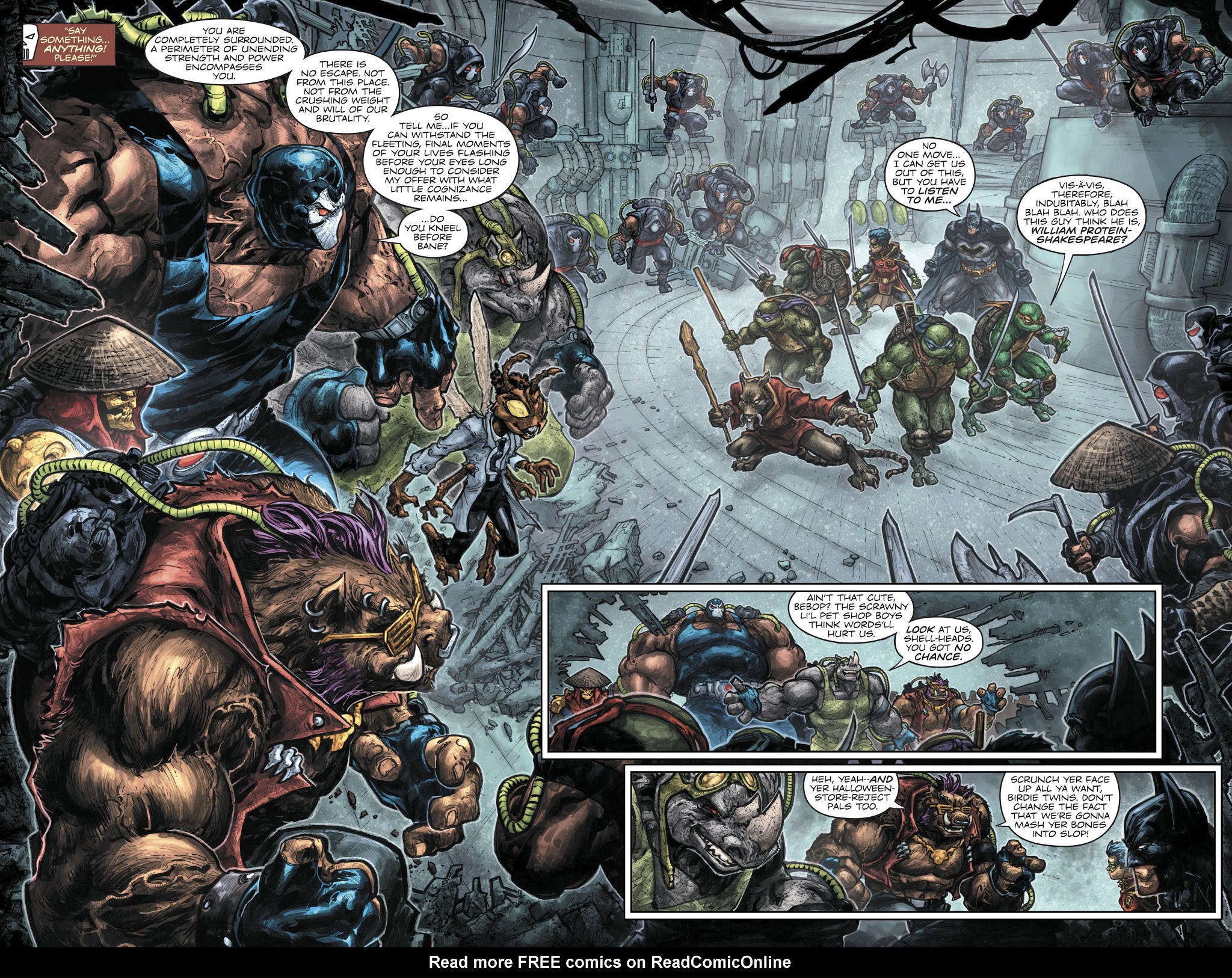 Read online Batman/Teenage Mutant Ninja Turtles II comic -  Issue #4 - 5