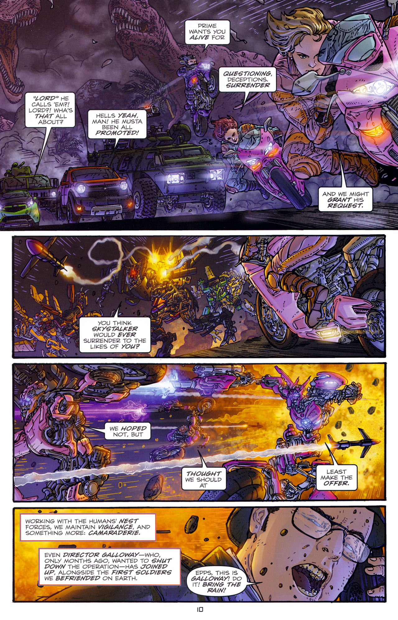 Read online Transformers: Dark of the Moon Rising Storm comic -  Issue #1 - 13