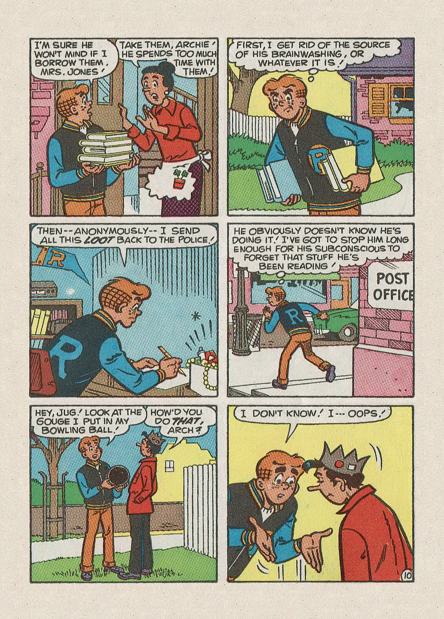 Read online Jughead Jones Comics Digest comic -  Issue #68 - 112