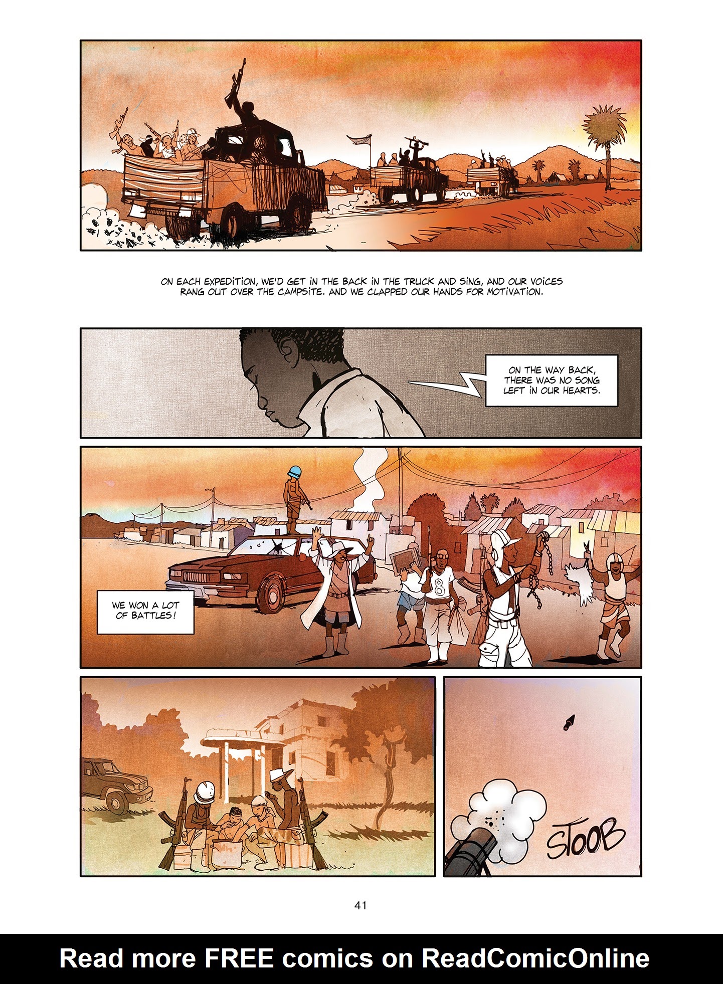 Read online Tamba, Child Soldier comic -  Issue # TPB - 42