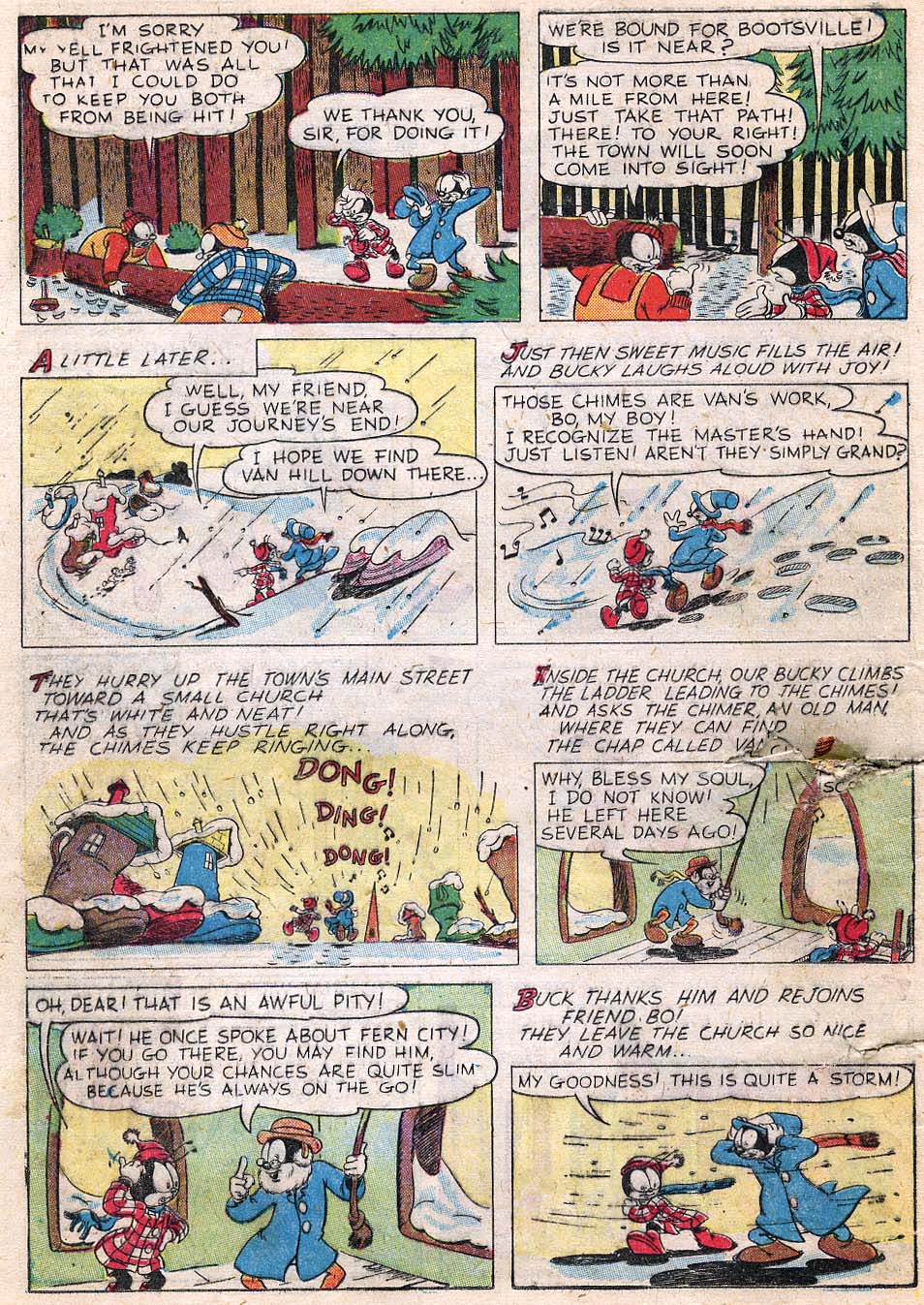 Read online Walt Disney's Comics and Stories comic -  Issue #100 - 16