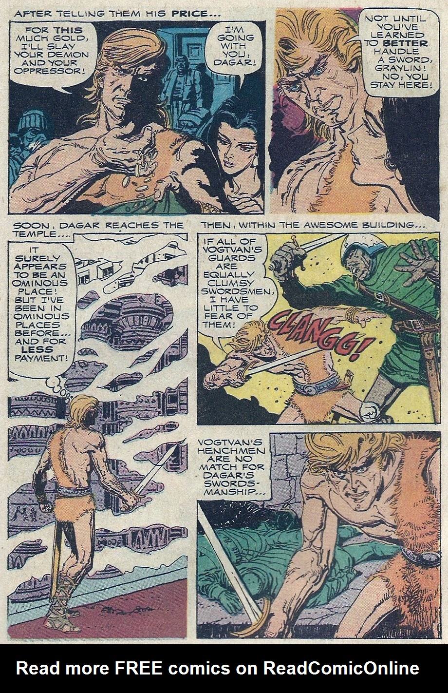 Read online Dagar the Invincible comic -  Issue #6 - 42