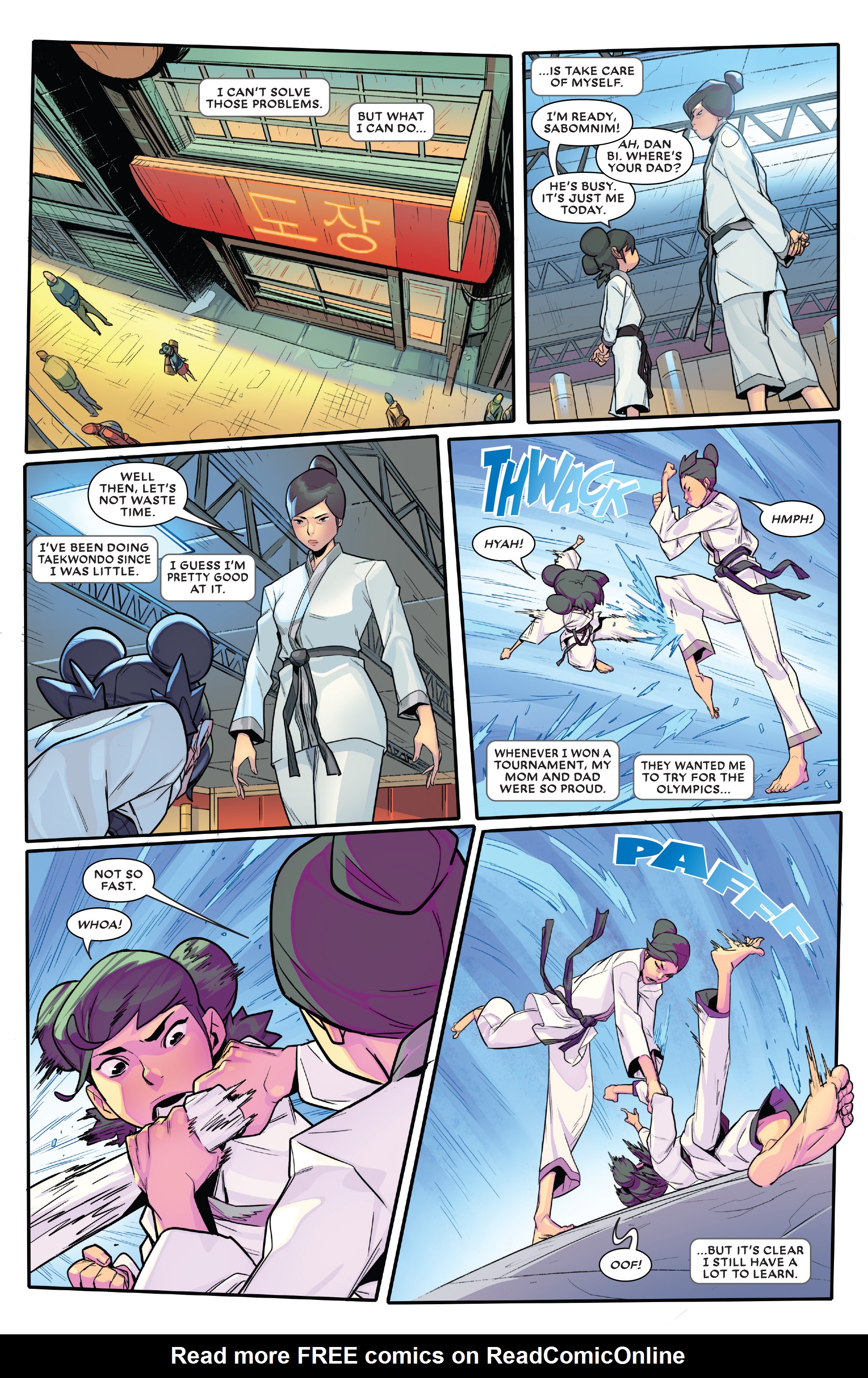 Read online Future Fight Firsts: Luna Snow comic -  Issue #Future Fight Firsts Crescent and Io - 9