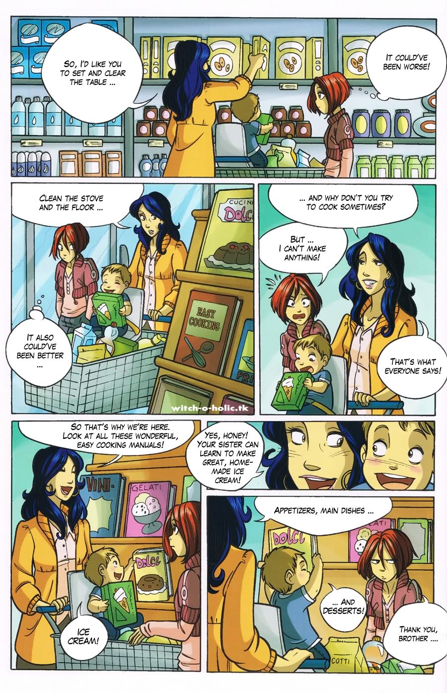 Read online W.i.t.c.h. comic -  Issue #110 - 26