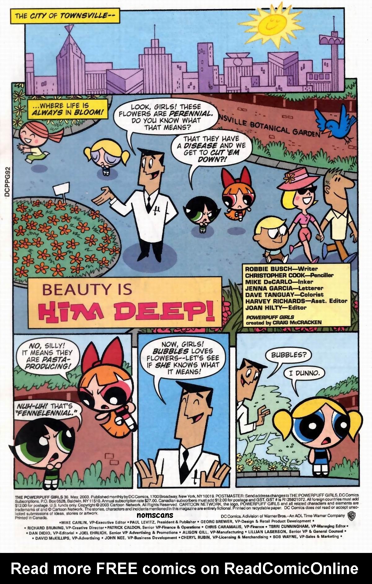 Read online The Powerpuff Girls comic -  Issue #36 - 2