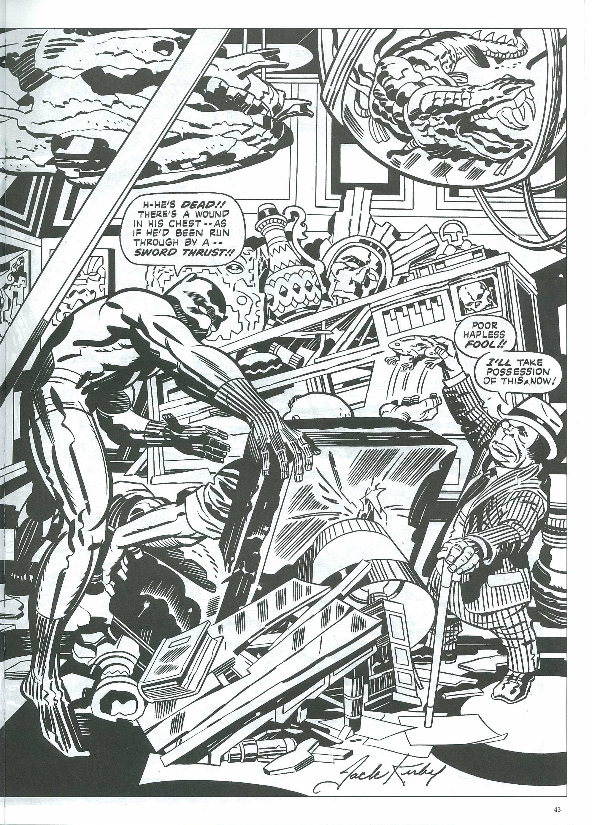 Read online The Jack Kirby Collector comic -  Issue #31 - 46