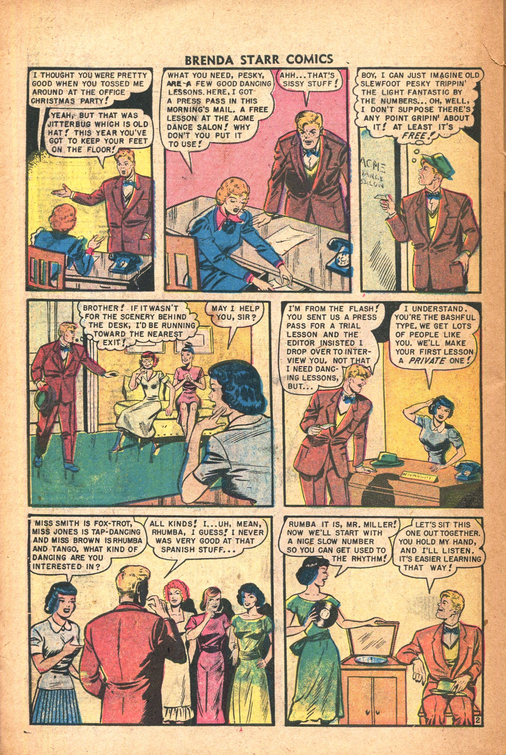 Read online Brenda Starr (1948) comic -  Issue #12 - 30