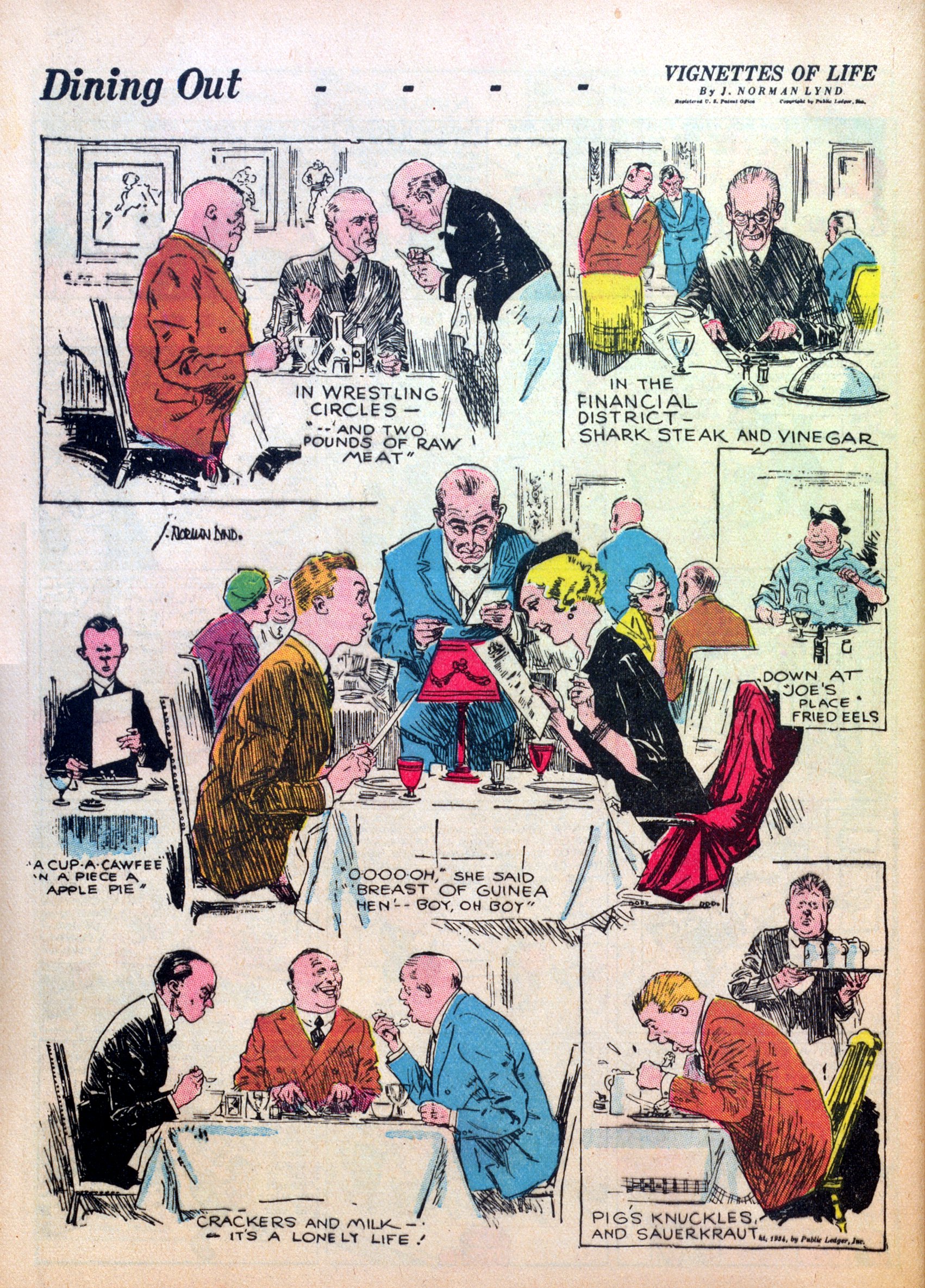 Read online Famous Funnies comic -  Issue #9 - 54