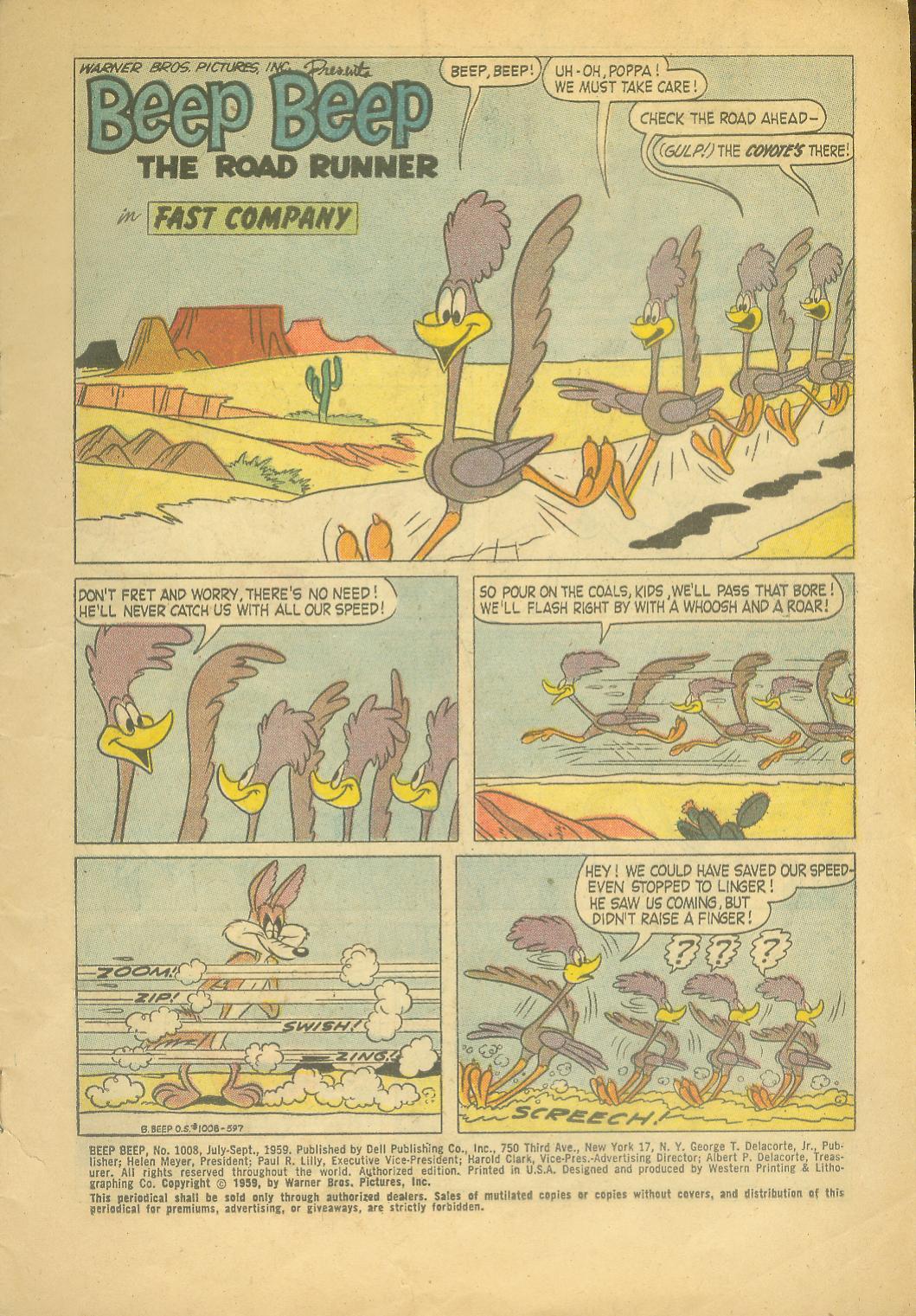 Read online Beep Beep The Road Runner comic -  Issue #2 - 3