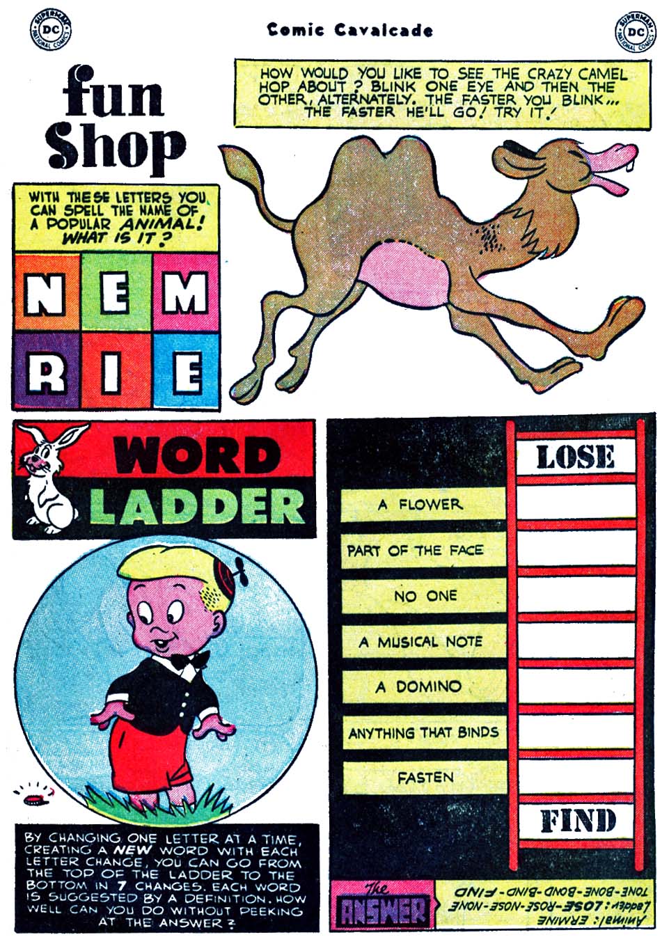 Read online Comic Cavalcade comic -  Issue #63 - 30