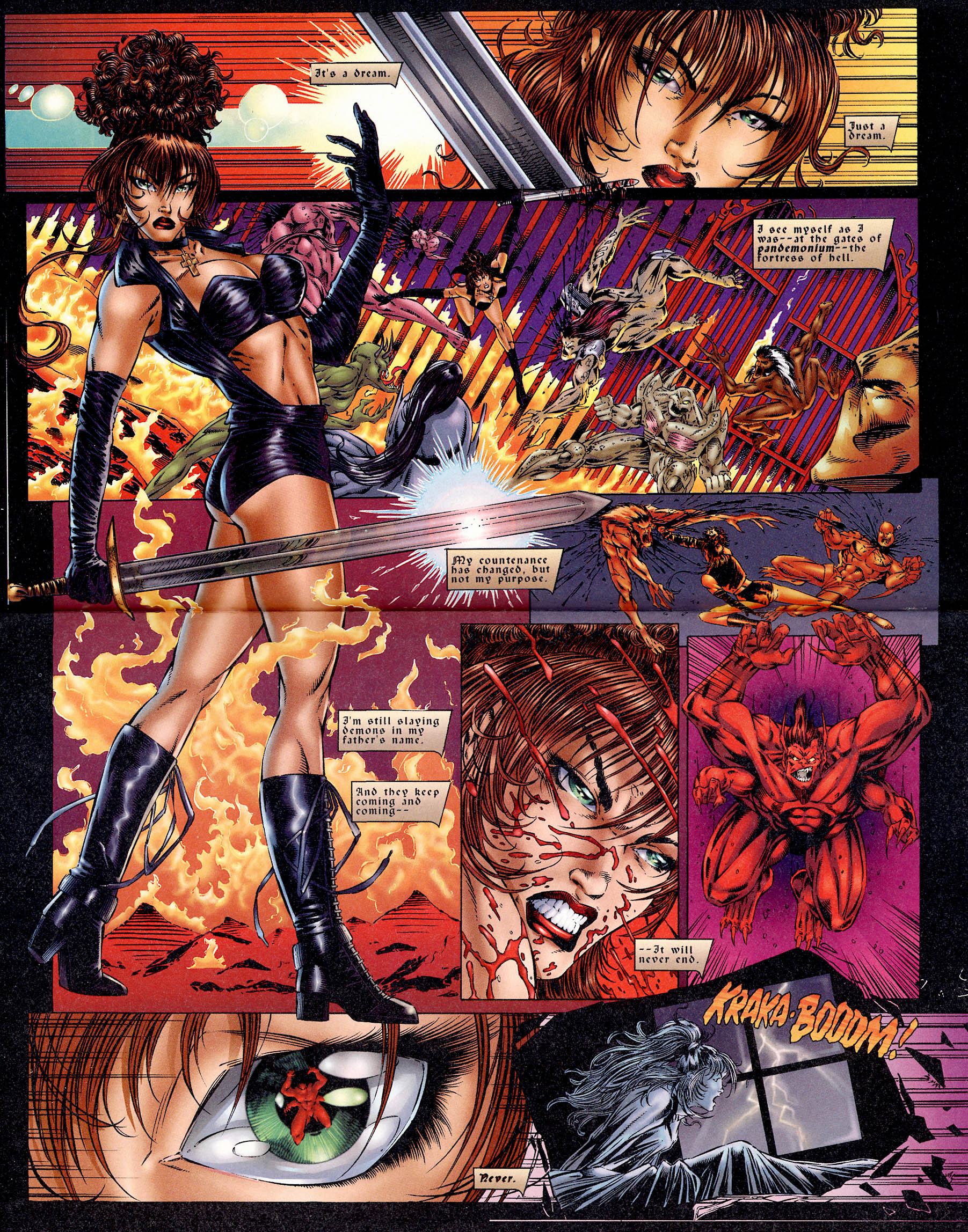 Read online Avengelyne (1995) comic -  Issue #1 - 11