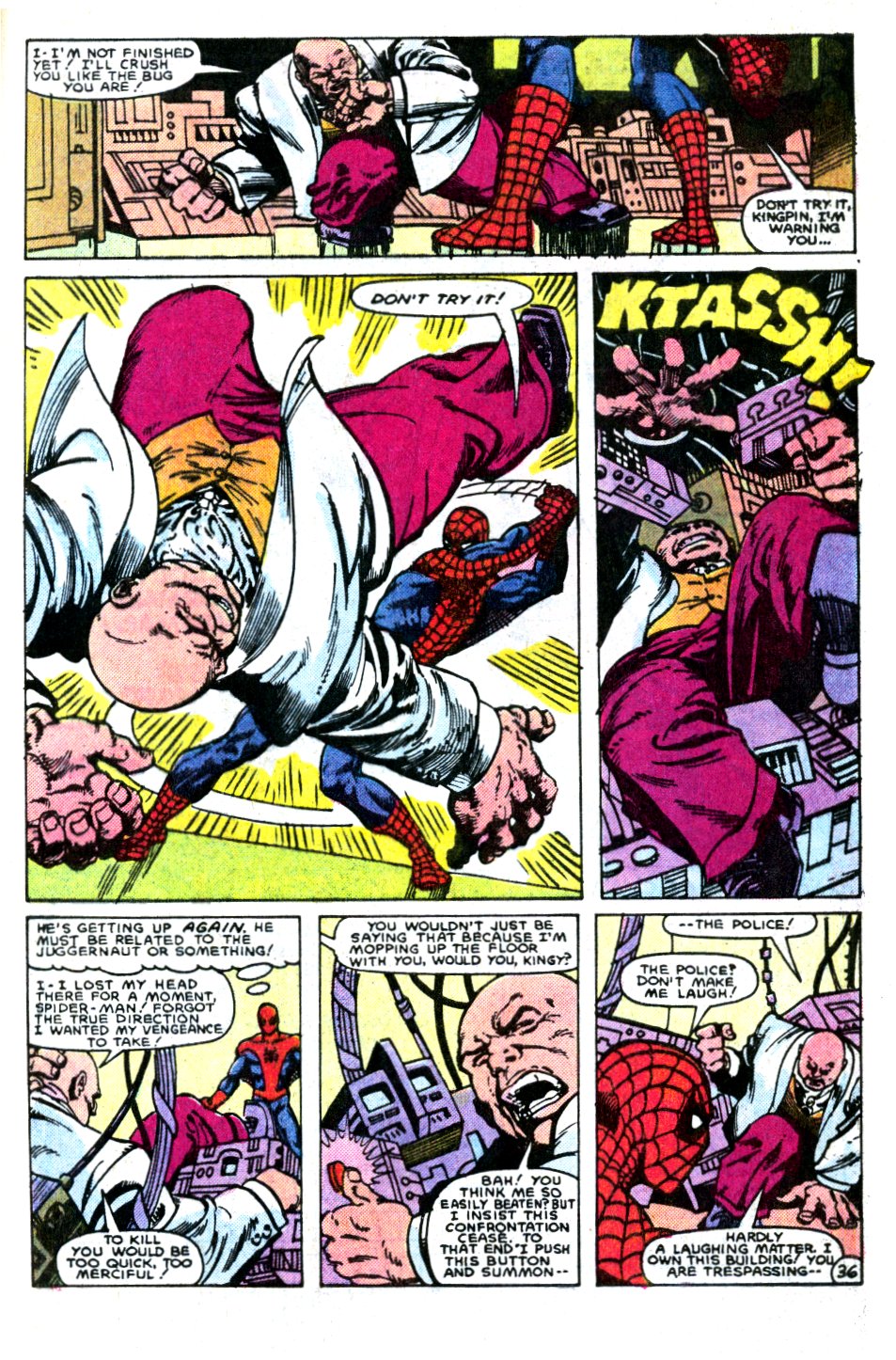 Read online The Spectacular Spider-Man (1976) comic -  Issue #100 - 37