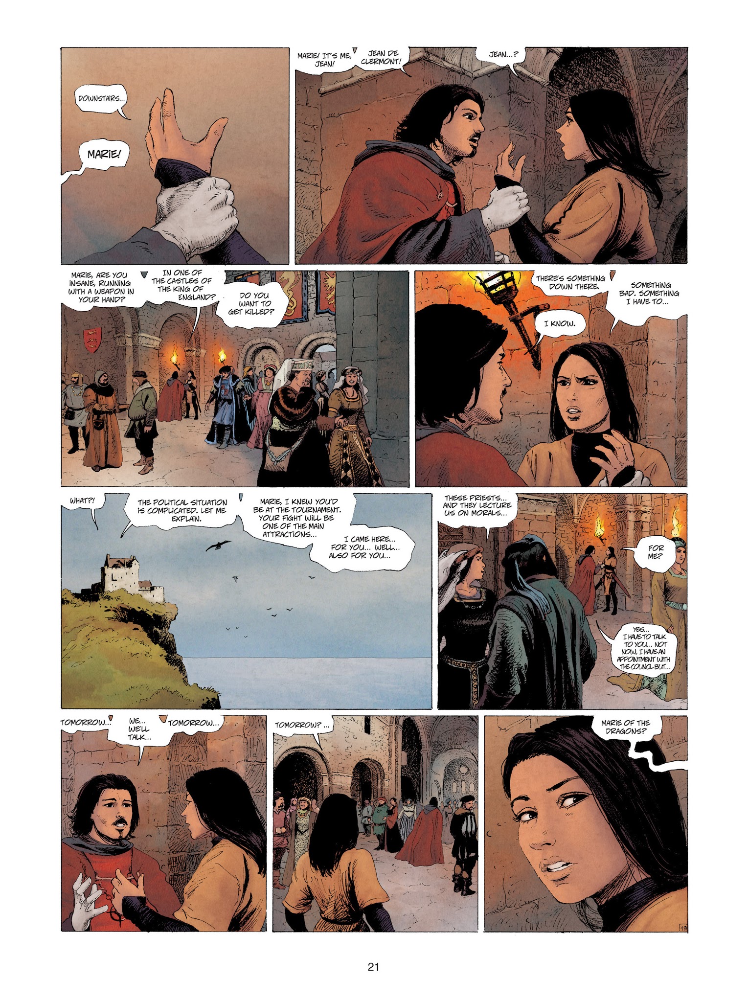 Read online Marie of the Dragons comic -  Issue #3 - 21