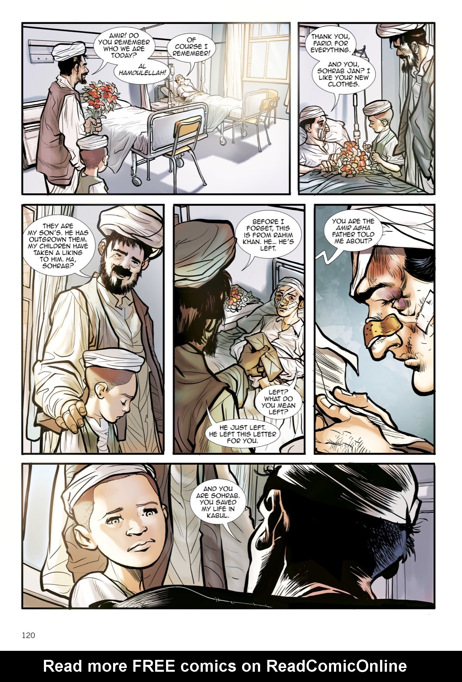 Read online The Kite Runner comic -  Issue # TPB - 121