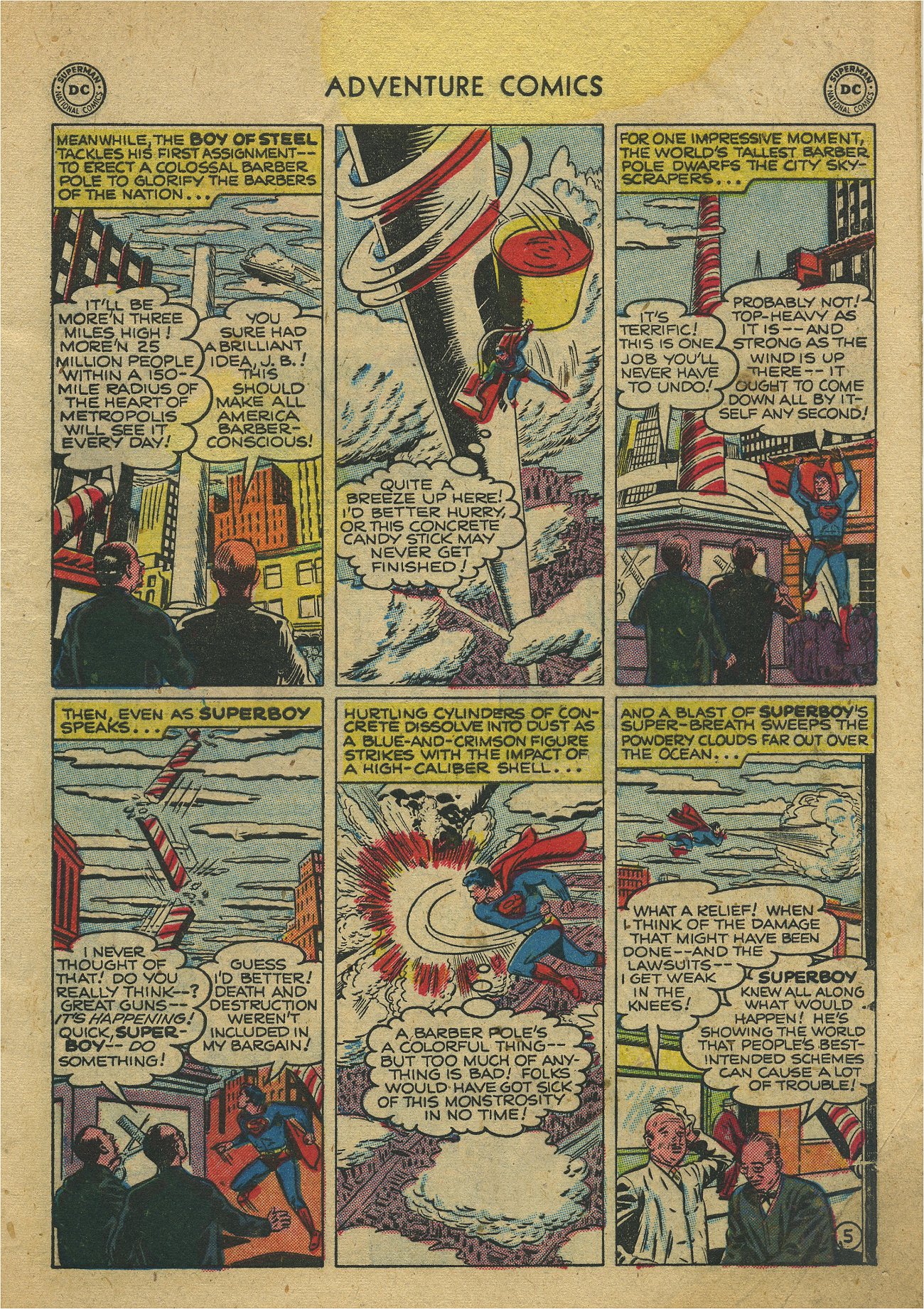 Read online Adventure Comics (1938) comic -  Issue #171 - 7