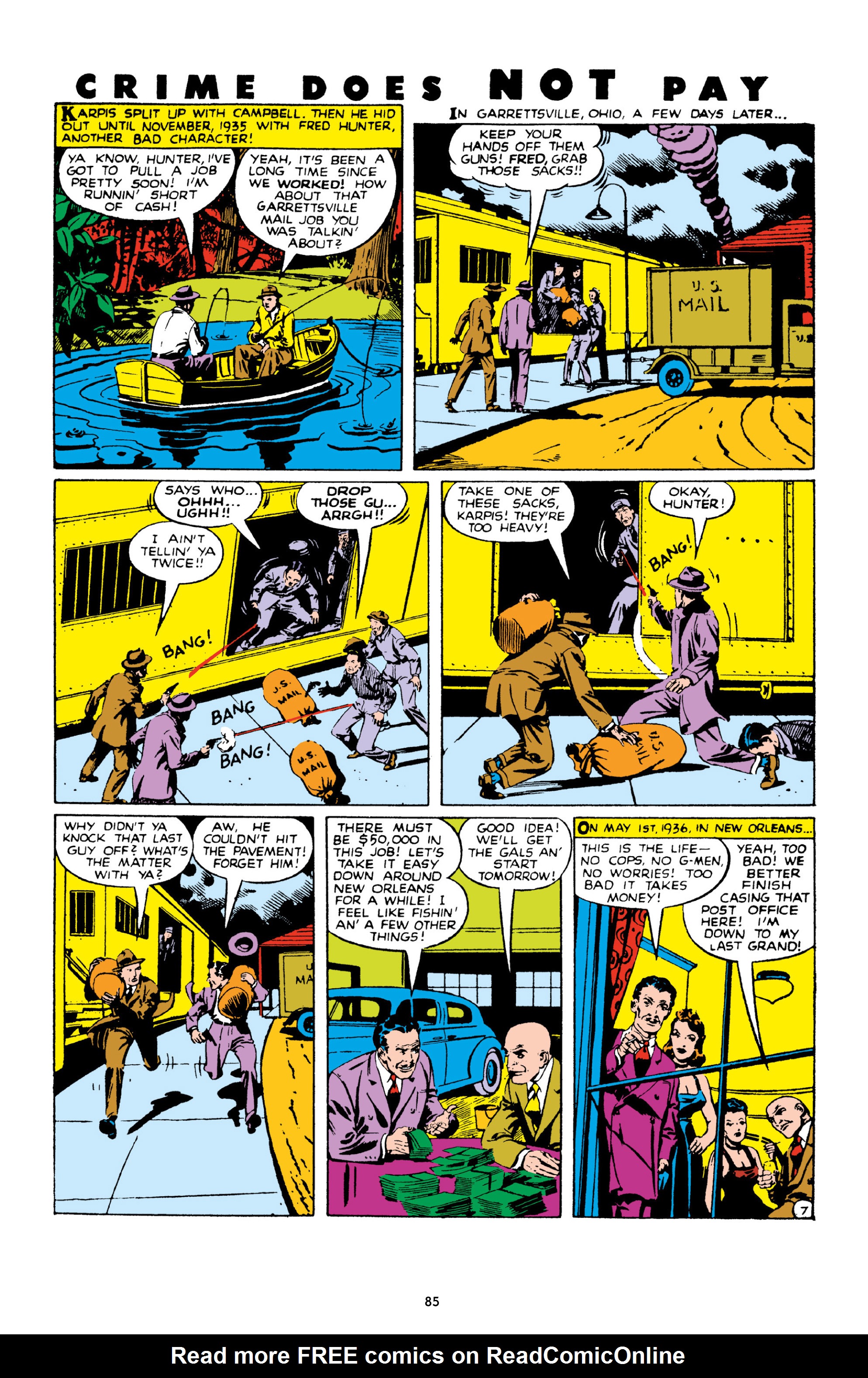 Read online Crime Does Not Pay Archives comic -  Issue # TPB 10 (Part 1) - 87