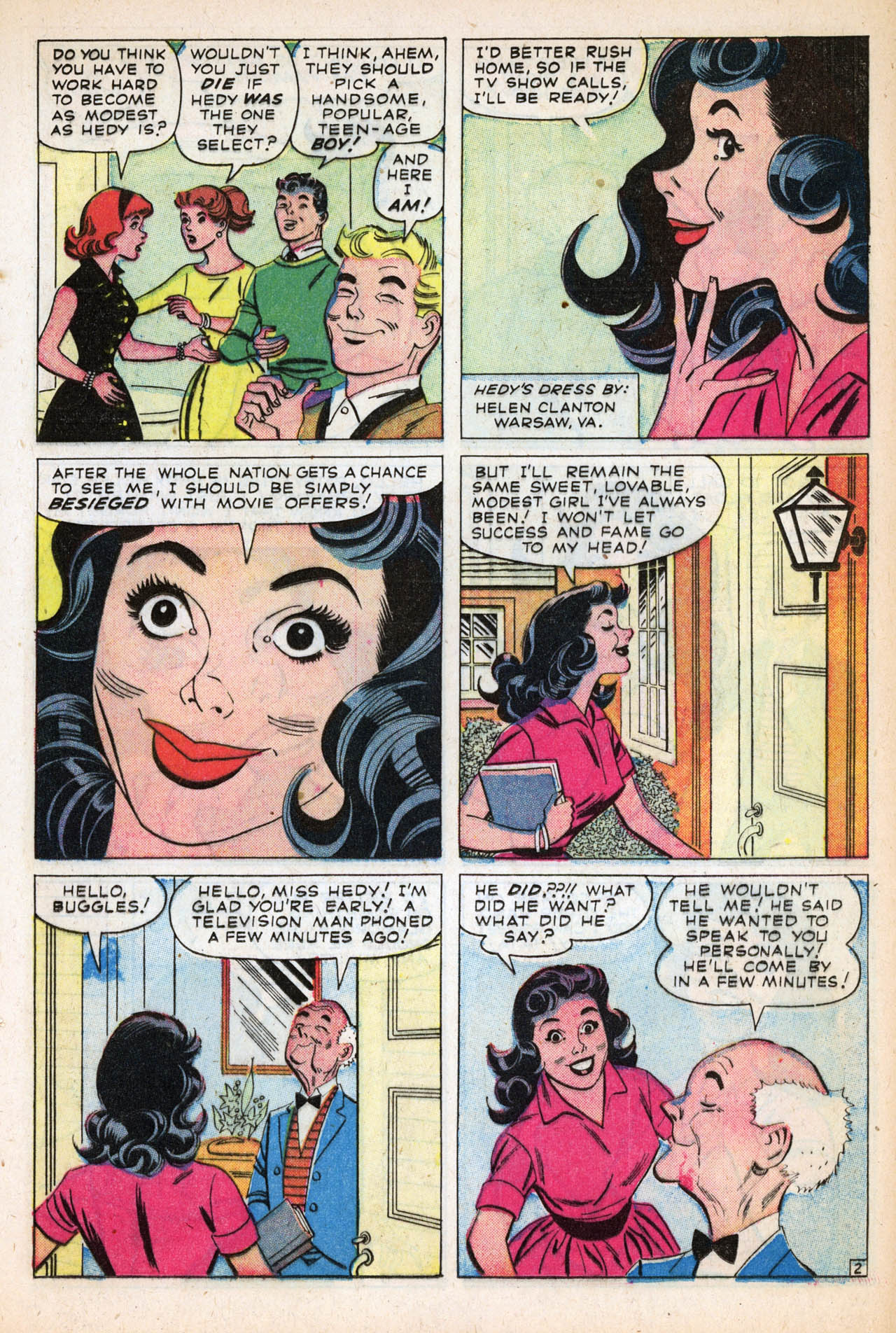 Read online Patsy and Hedy comic -  Issue #60 - 21