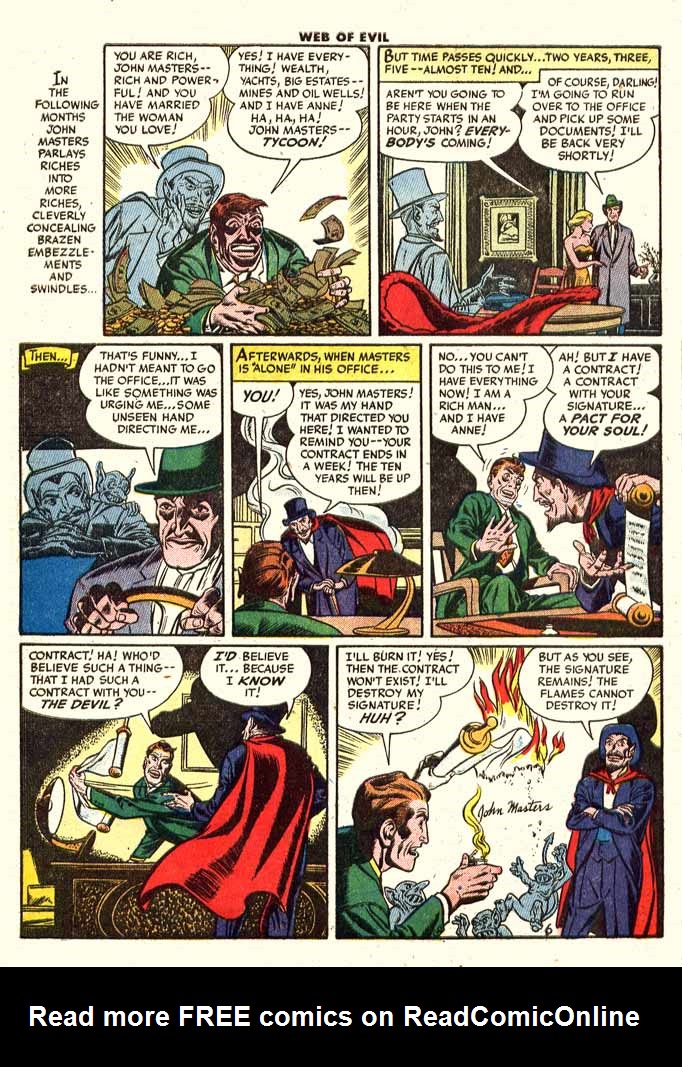 Read online Web of Evil comic -  Issue #9 - 8