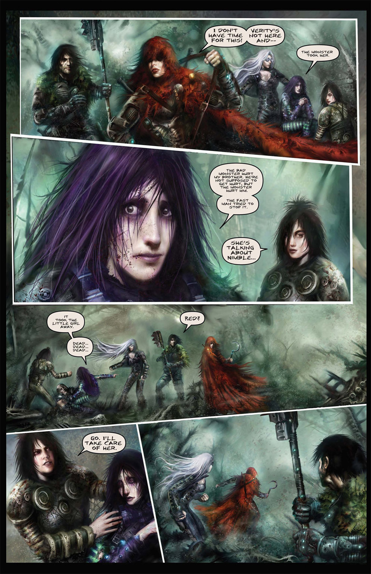 Read online Legends: The Enchanted comic -  Issue # TPB - 84