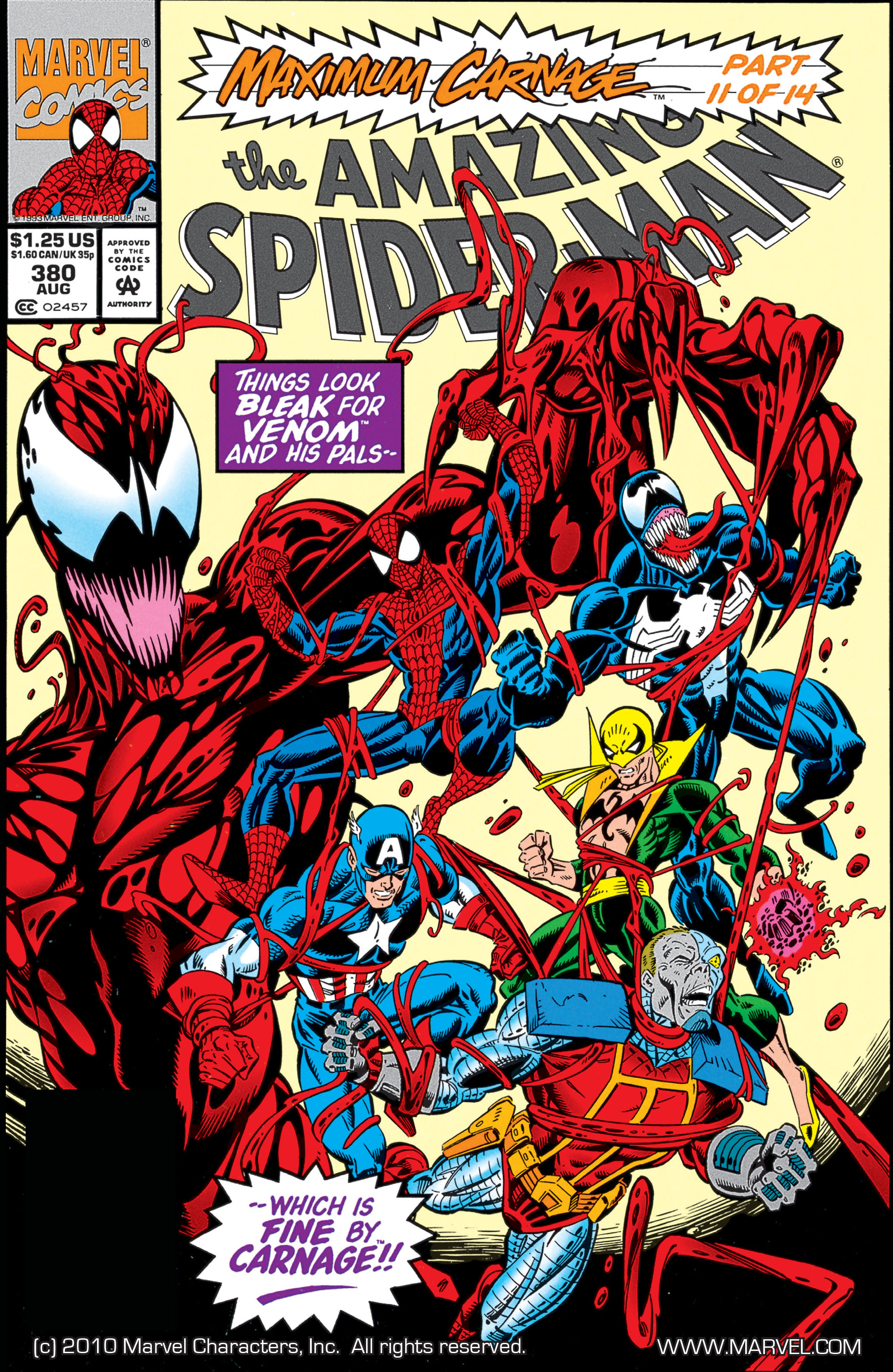 Read online The Amazing Spider-Man (1963) comic -  Issue #380 - 1