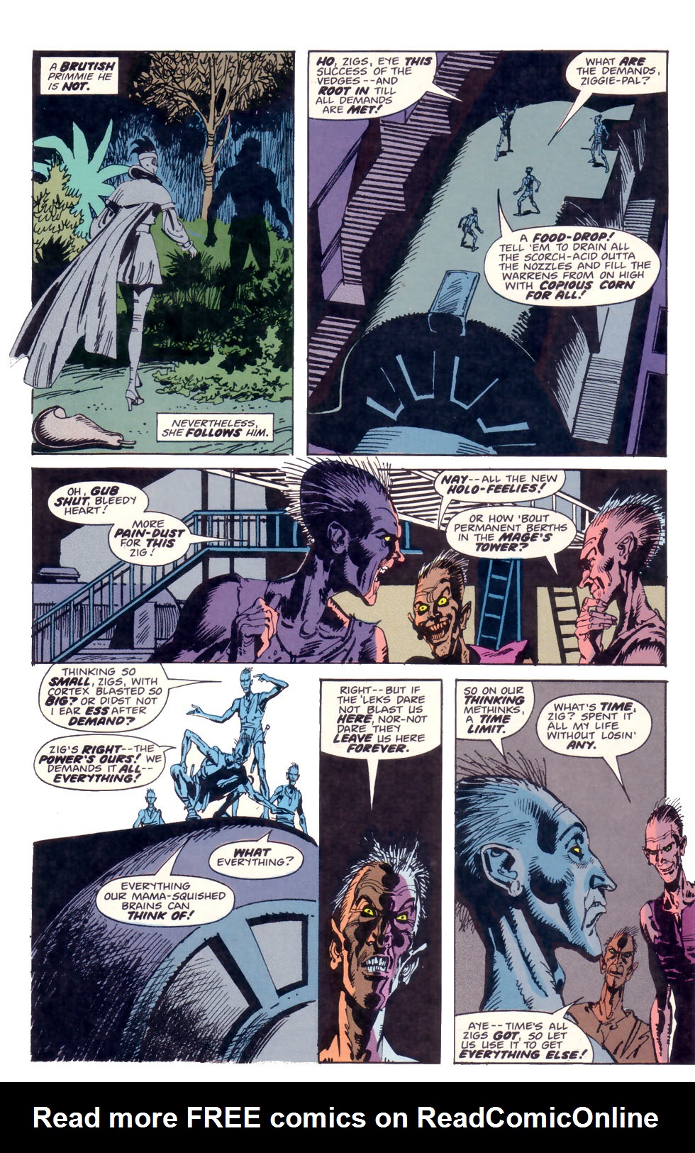 Read online Electric Warrior comic -  Issue #1 - 17