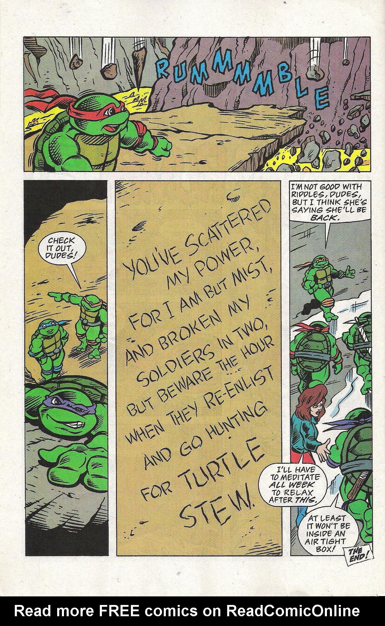 Read online Teenage Mutant Ninja Turtles Adventures (1989) comic -  Issue # _Special 6 - 43