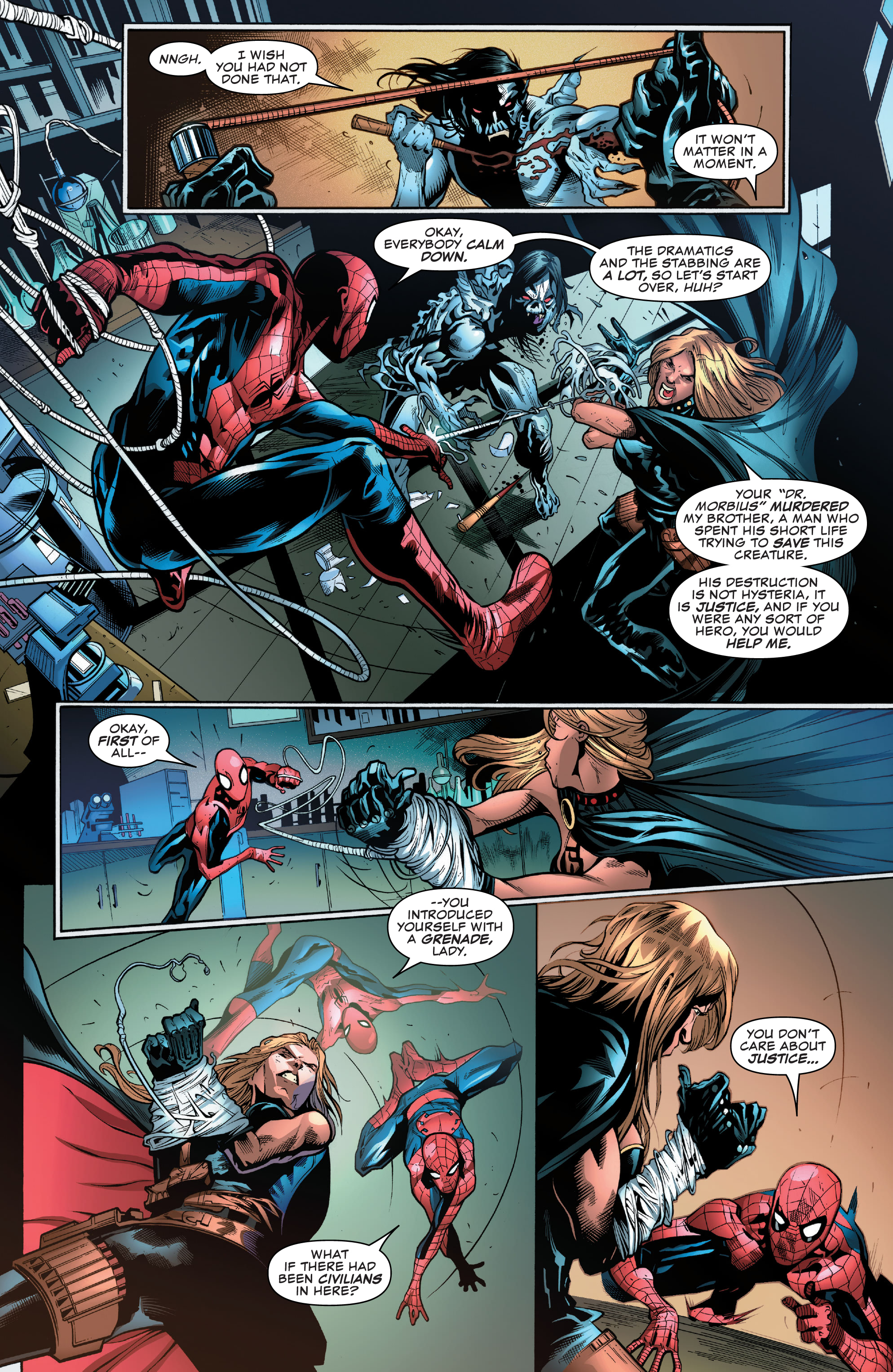 Read online Morbius comic -  Issue #4 - 6