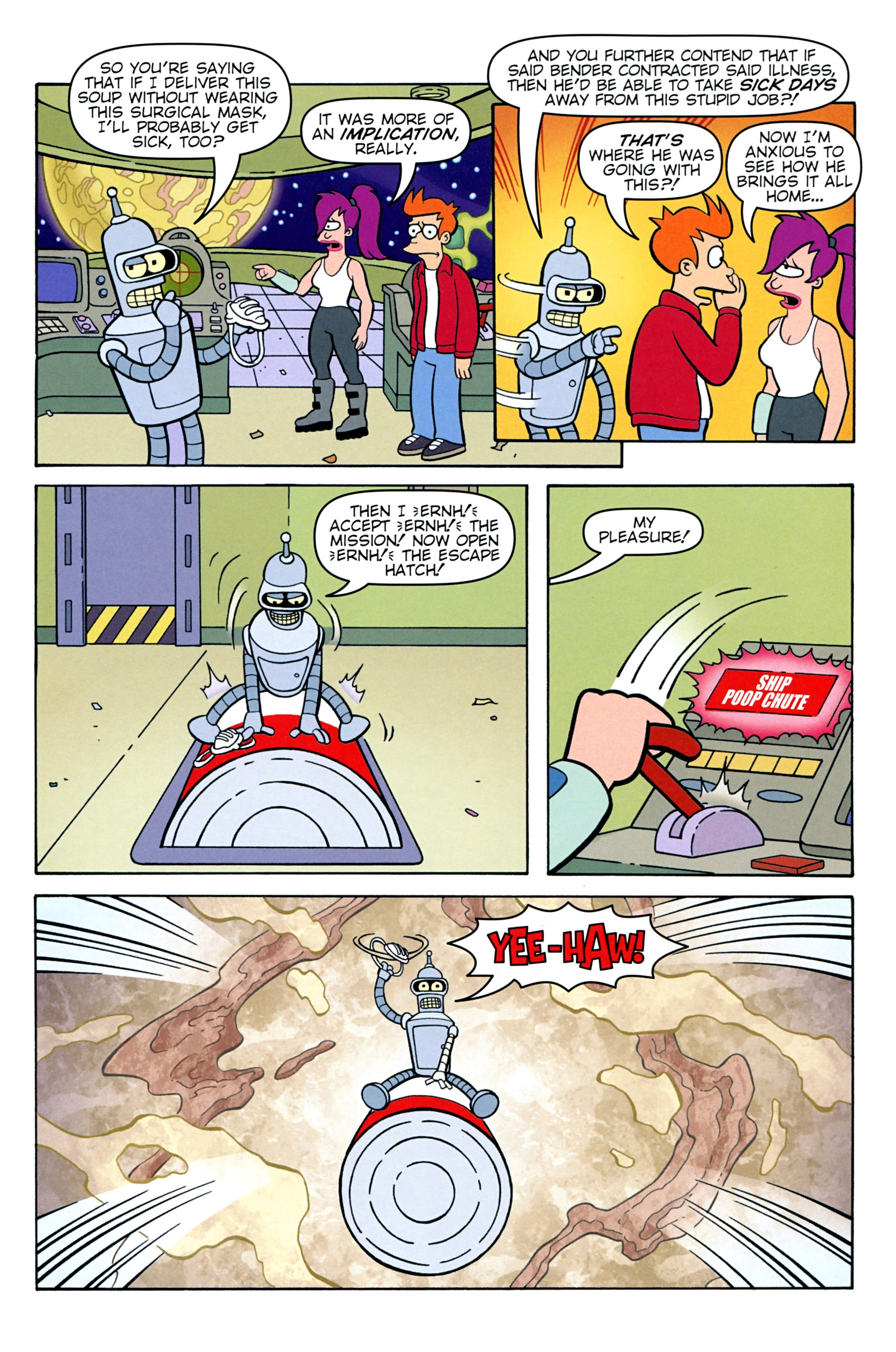 Read online Futurama Comics comic -  Issue #73 - 4