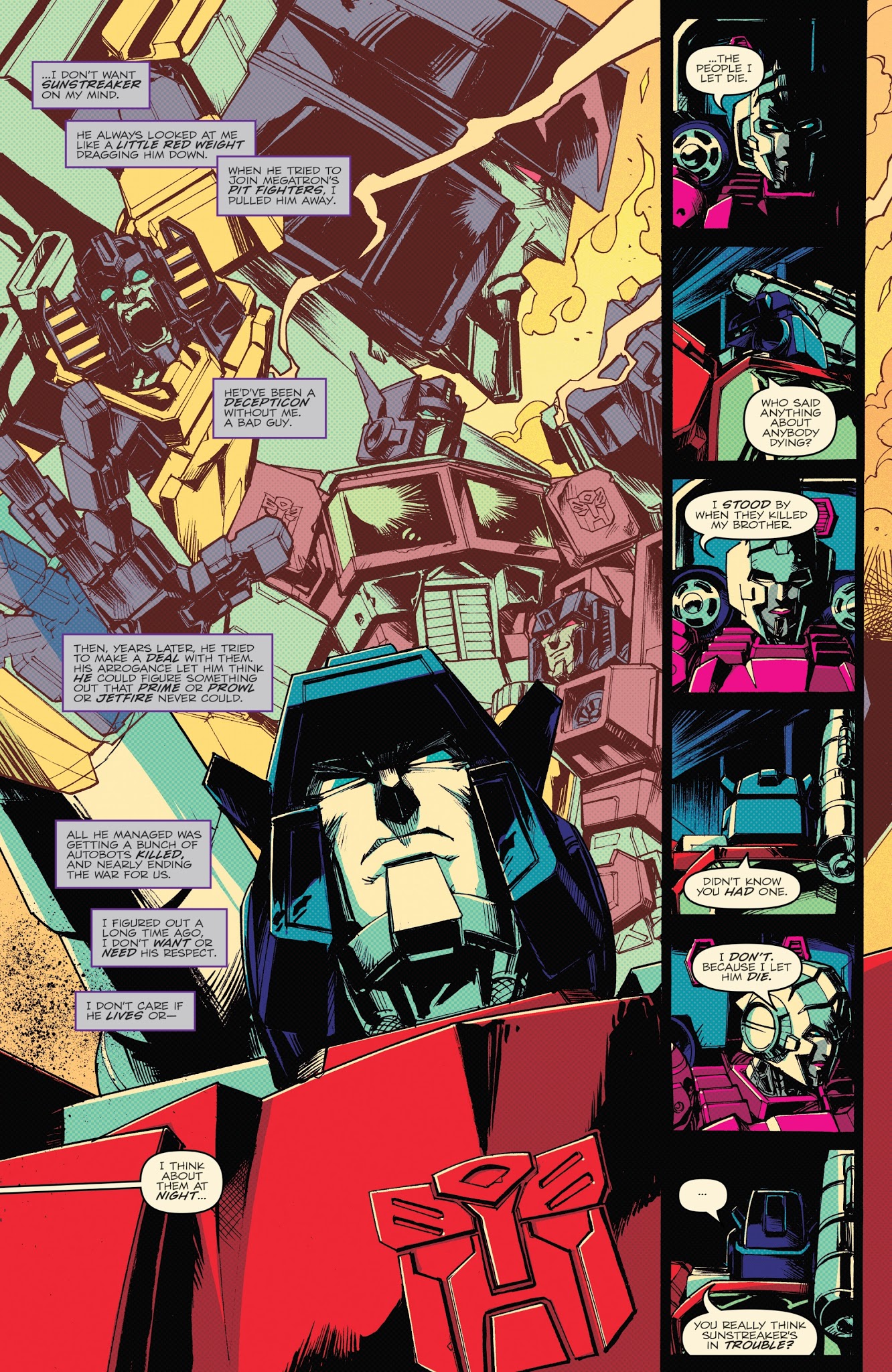 Read online Optimus Prime comic -  Issue #9 - 11