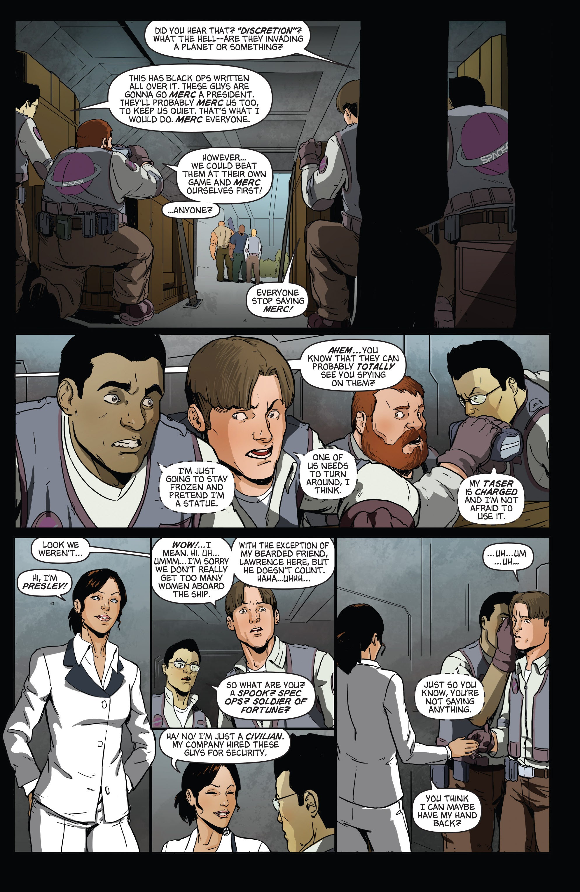 Read online Aliens vs. Parker comic -  Issue # _TPB - 17
