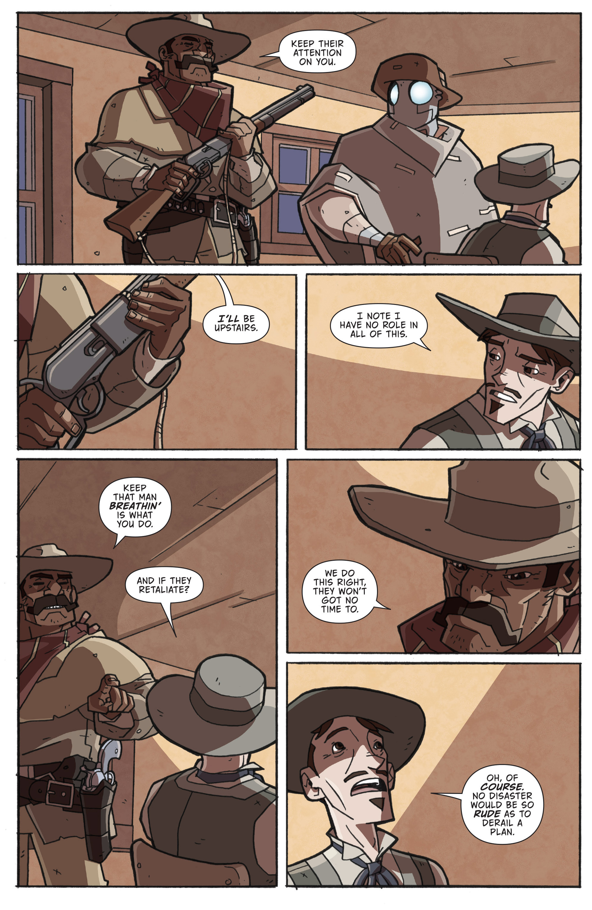 Read online Atomic Robo and the Knights of the Golden Circle comic -  Issue #1 - 22