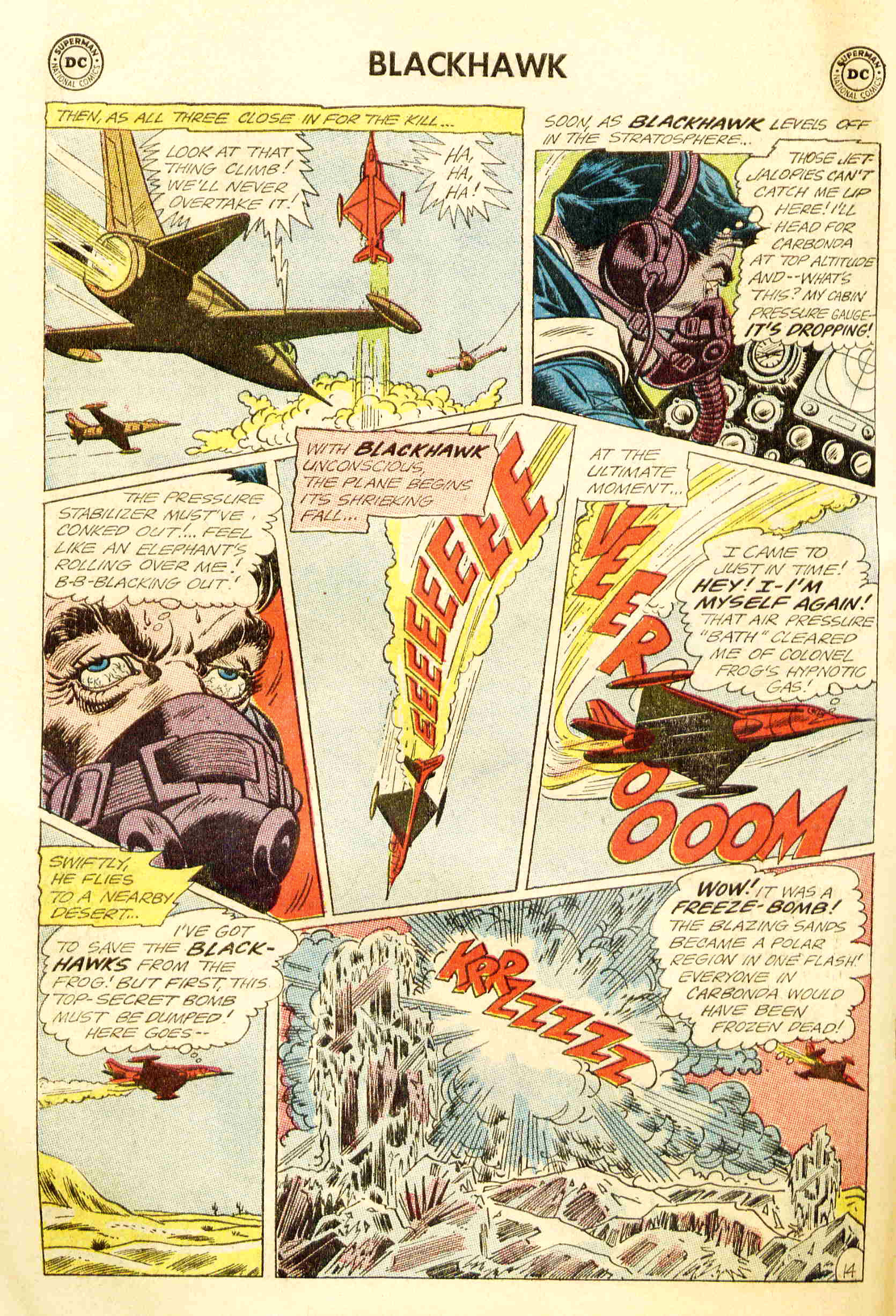 Read online Blackhawk (1957) comic -  Issue #196 - 17