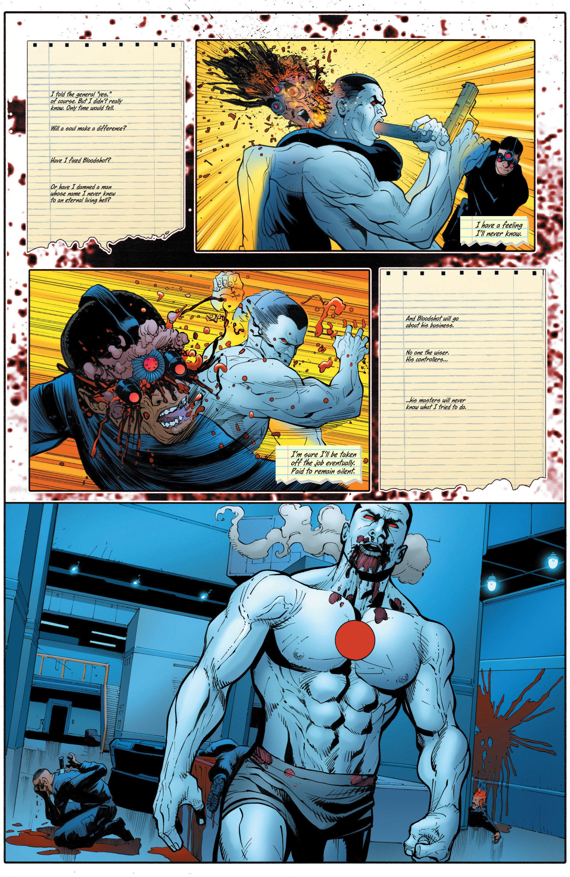 Read online Bloodshot (2012) comic -  Issue #0 - 20