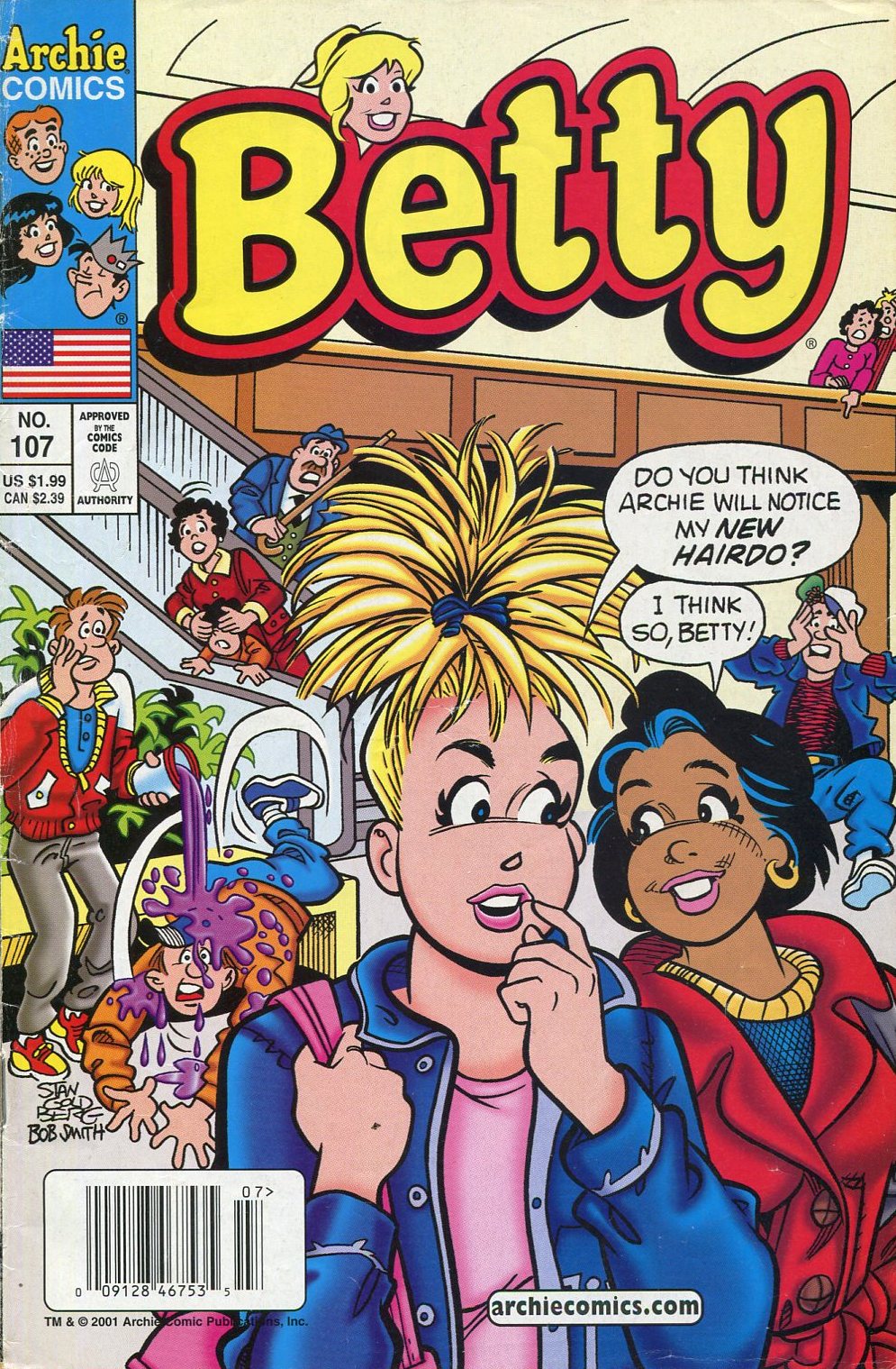 Read online Betty comic -  Issue #107 - 1