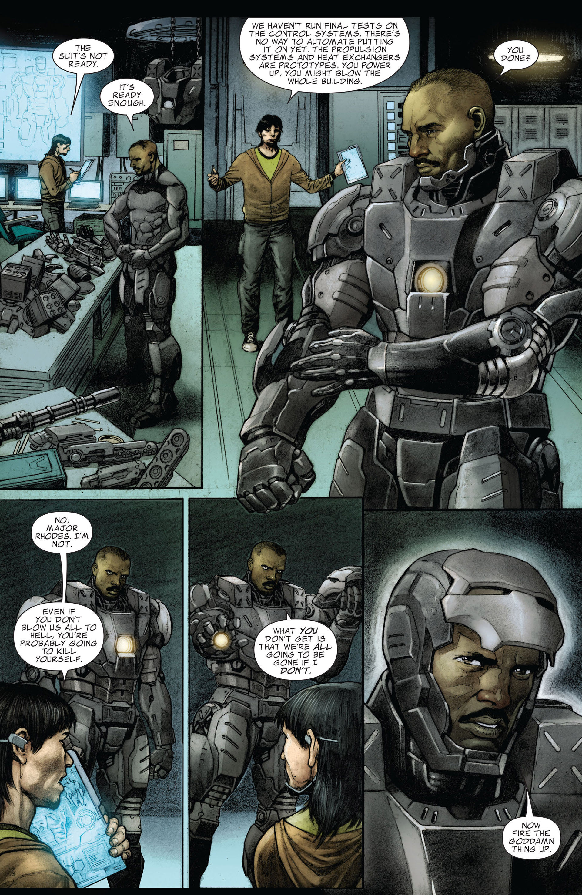 Read online Iron Man: Rapture comic -  Issue #3 - 12