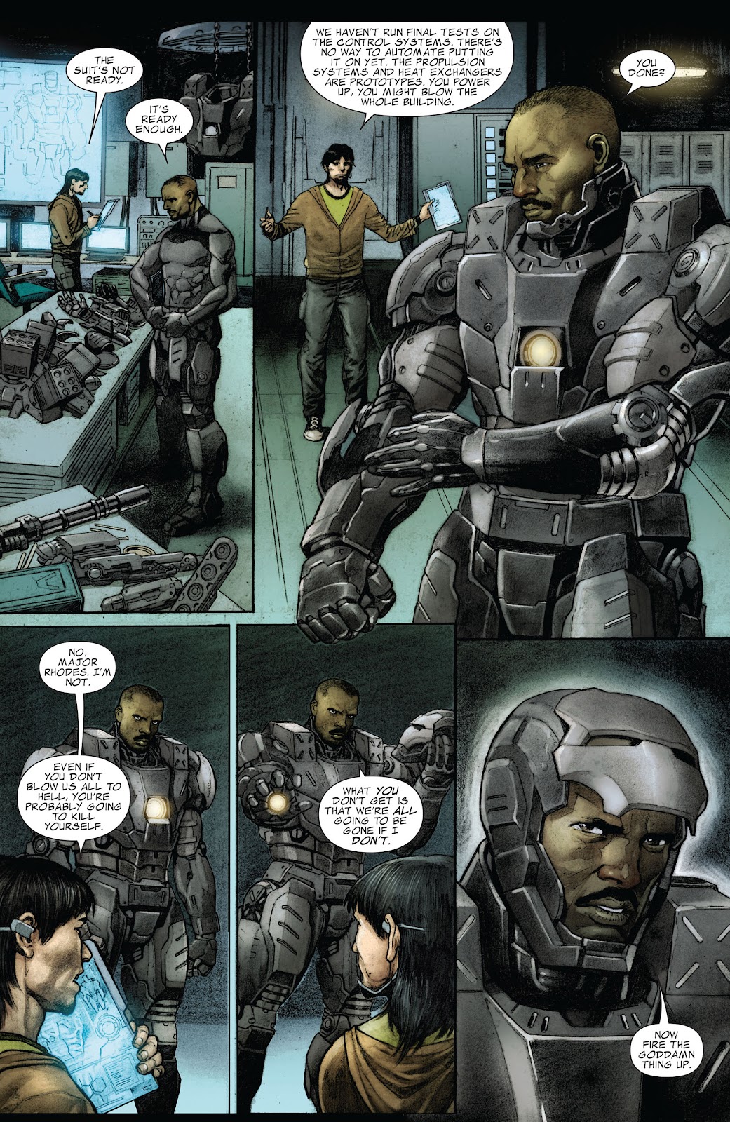 Iron Man: Rapture issue 3 - Page 12