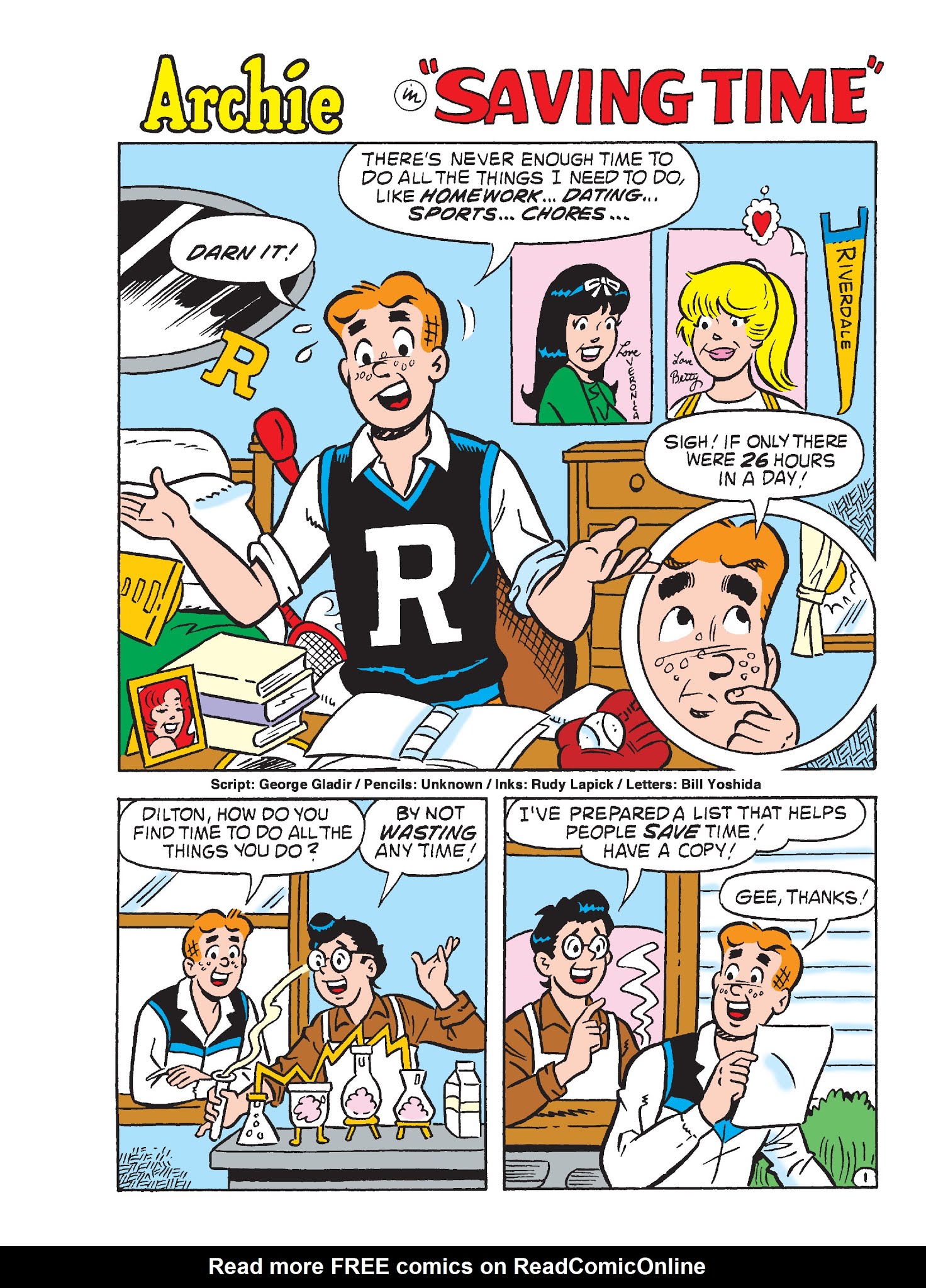 Read online Archie's Funhouse Double Digest comic -  Issue #22 - 196