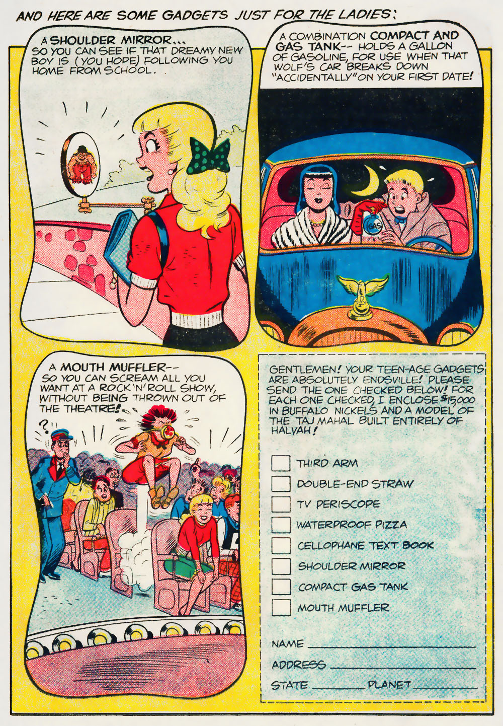 Read online Archie's Madhouse comic -  Issue #6 - 11