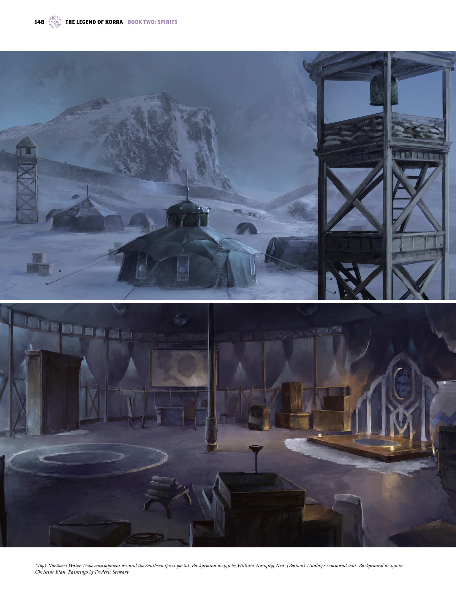 Read online The Legend of Korra: The Art of the Animated Series comic -  Issue # TPB 2 - 136