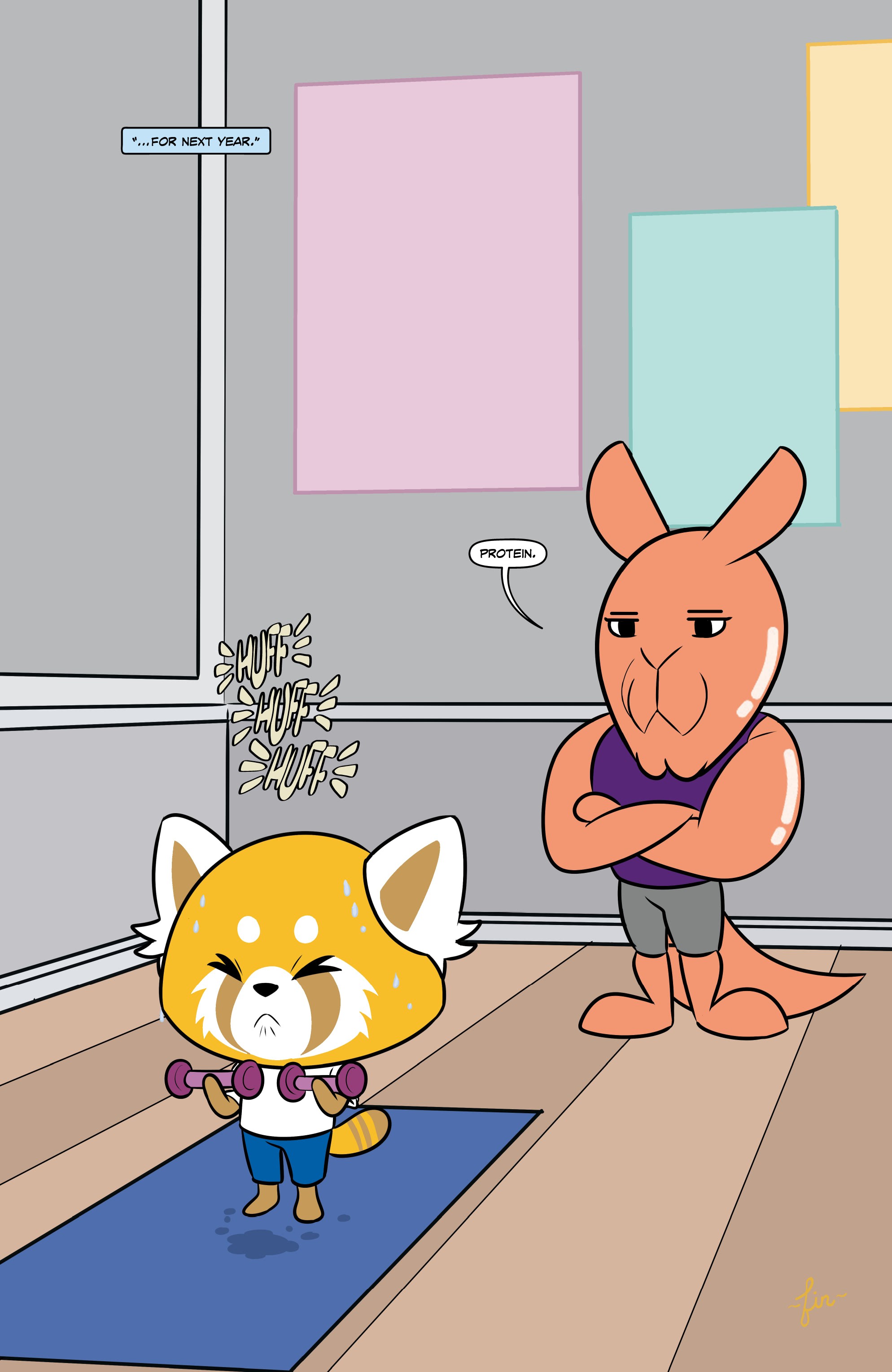 Read online Aggretsuko comic -  Issue #6 - 22