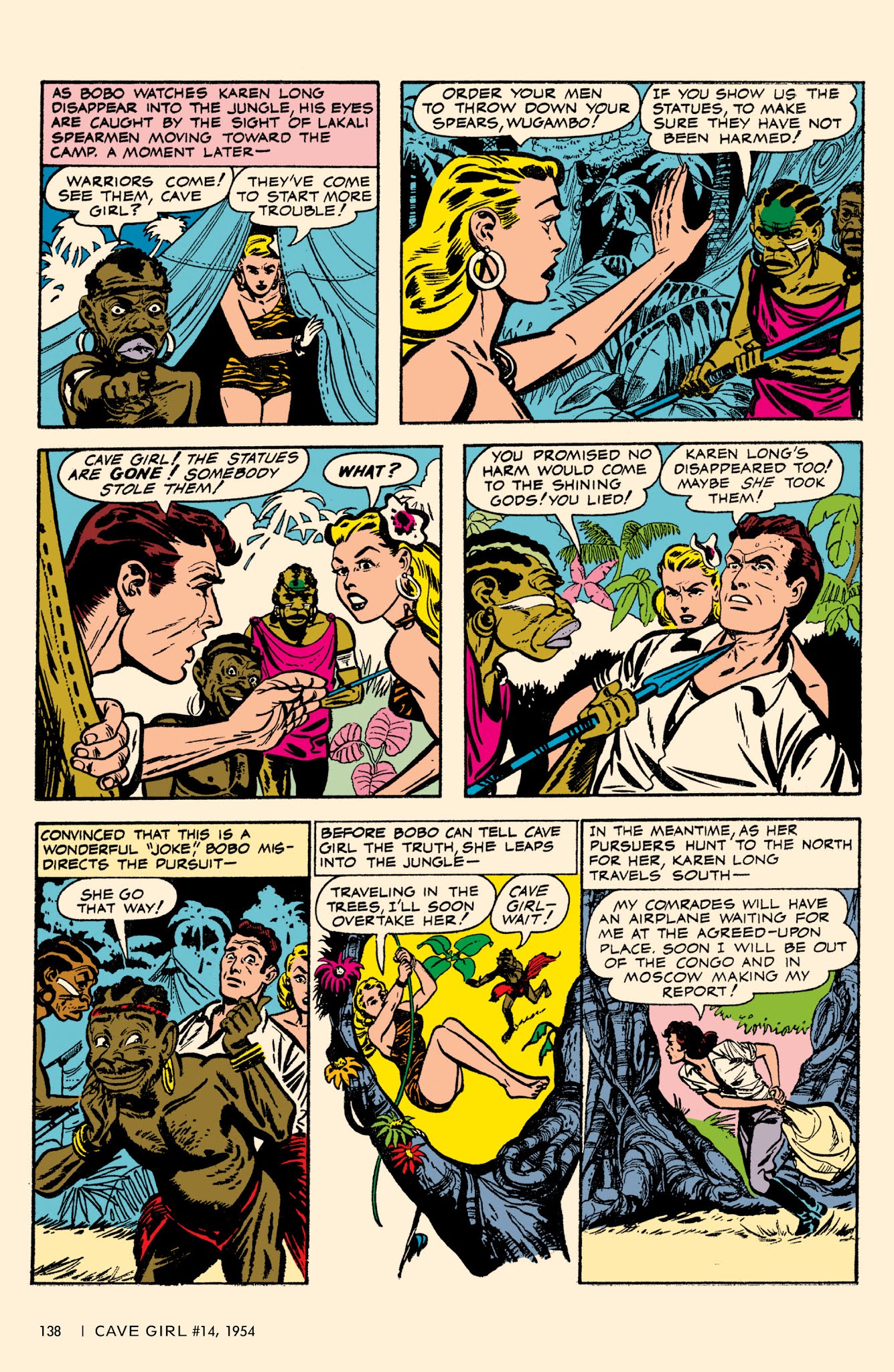 Read online Bob Powell's Complete Cave Girl comic -  Issue # TPB (Part 2) - 39