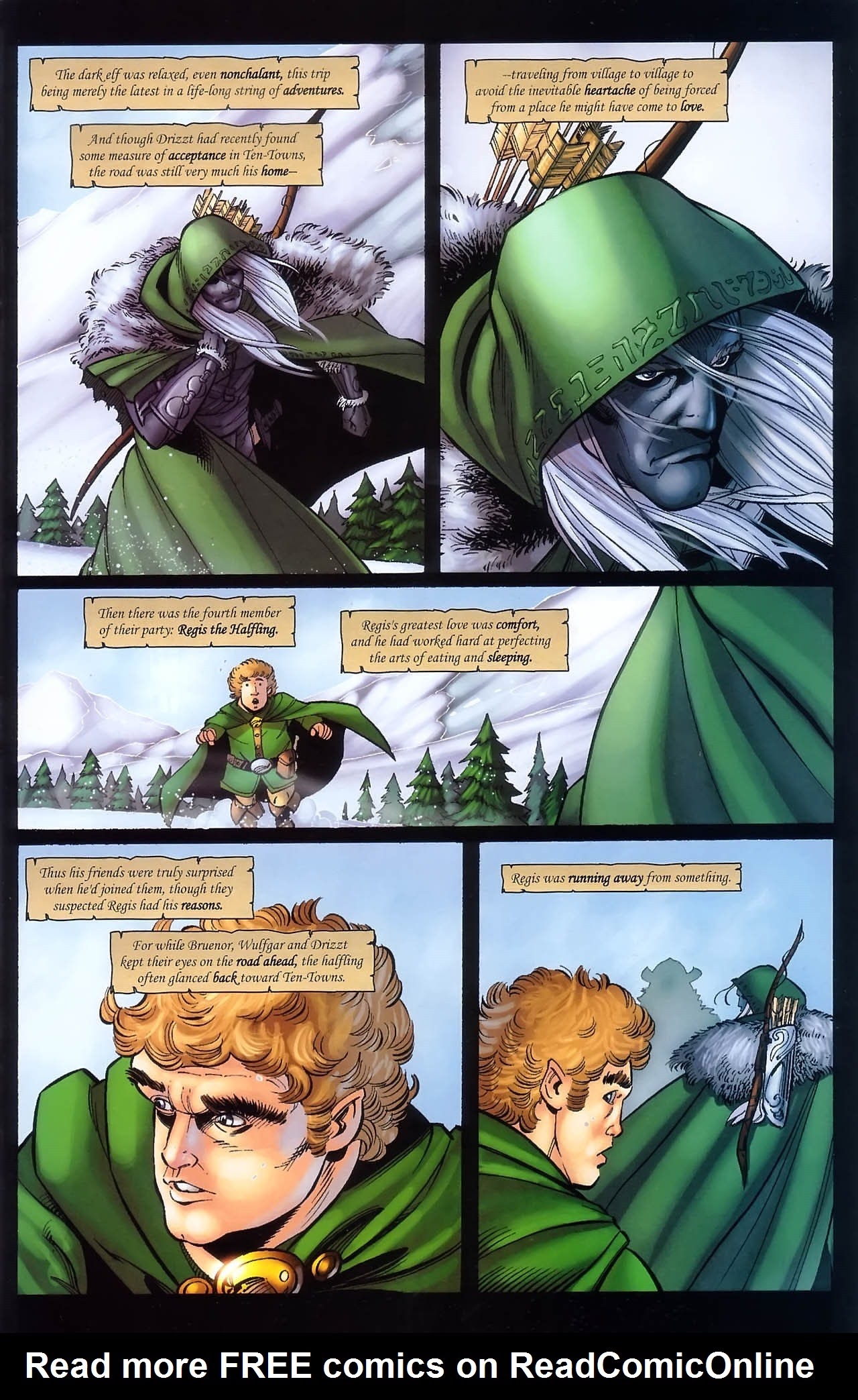 Read online Forgotten Realms: Streams of Silver comic -  Issue #1 - 5