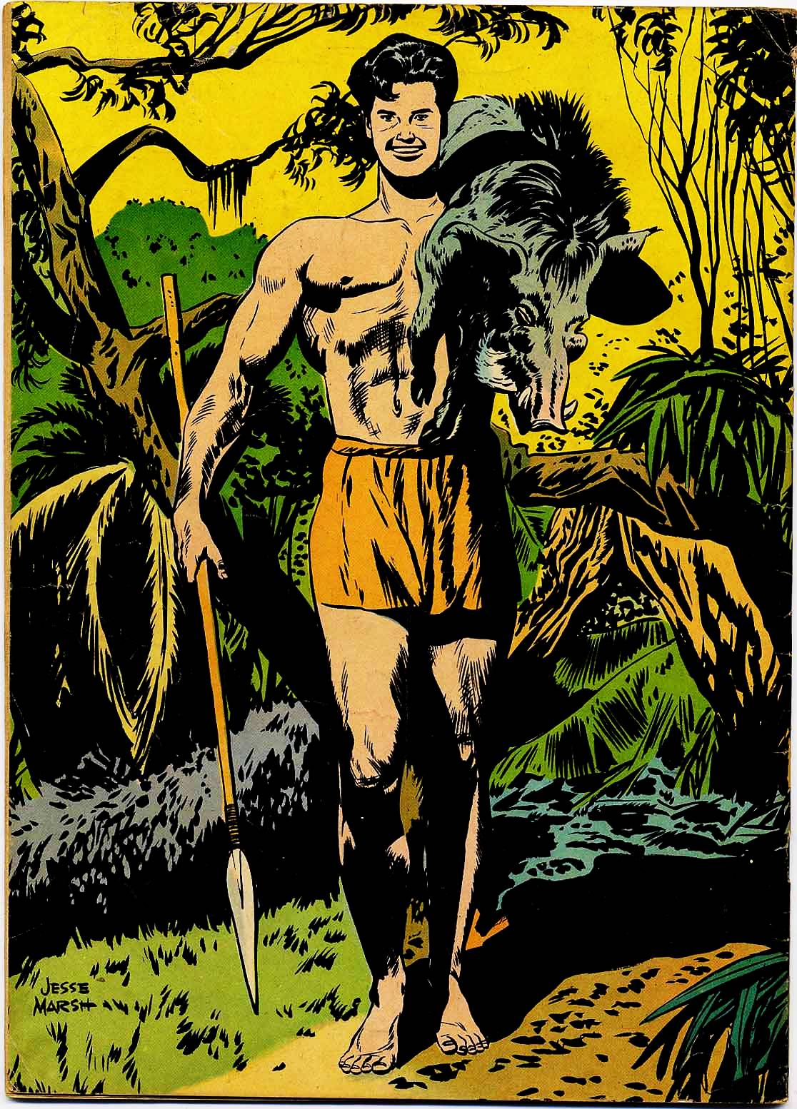 Read online Tarzan (1948) comic -  Issue #4 - 36